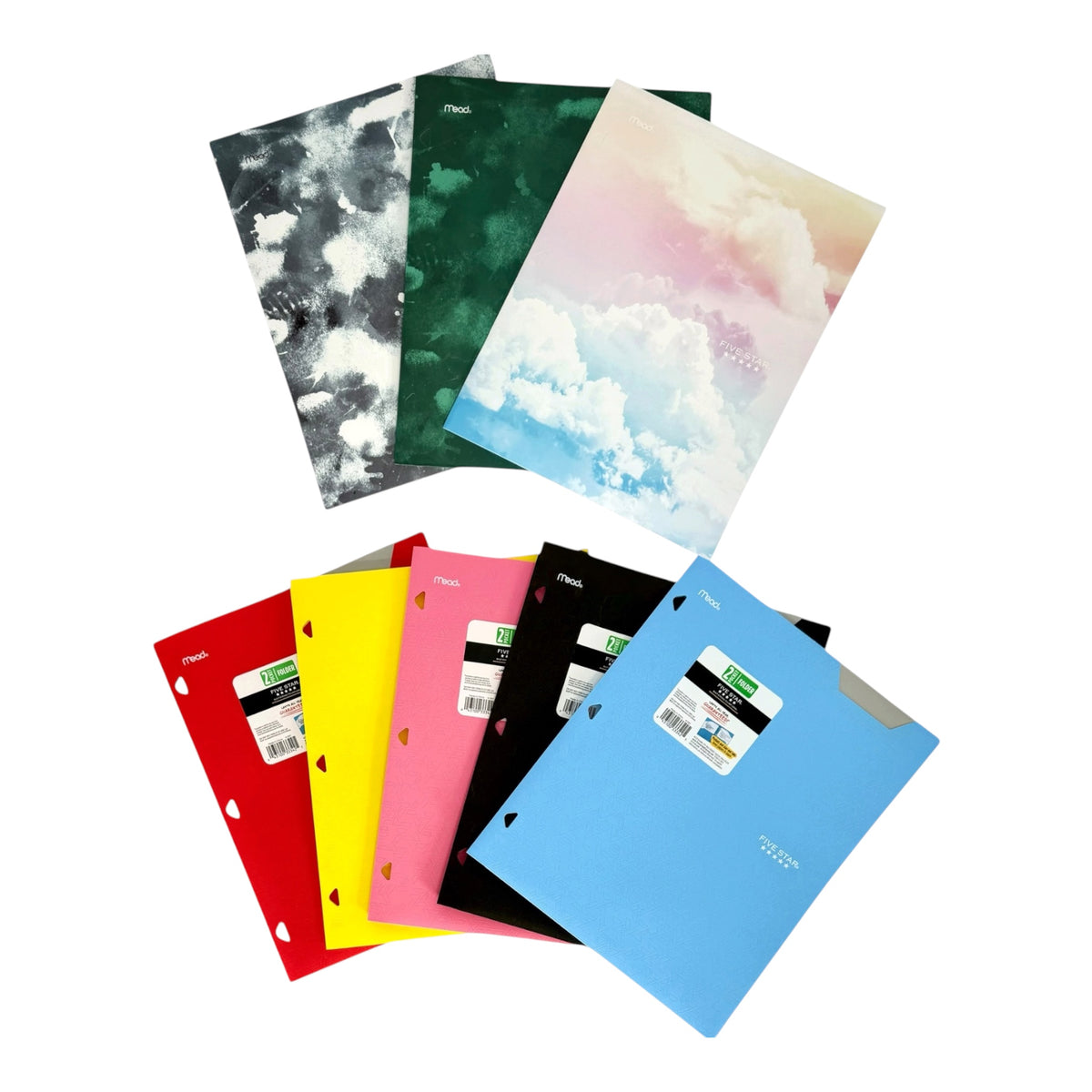 Folder, Five Star Brand - Assorted Colors & Styles