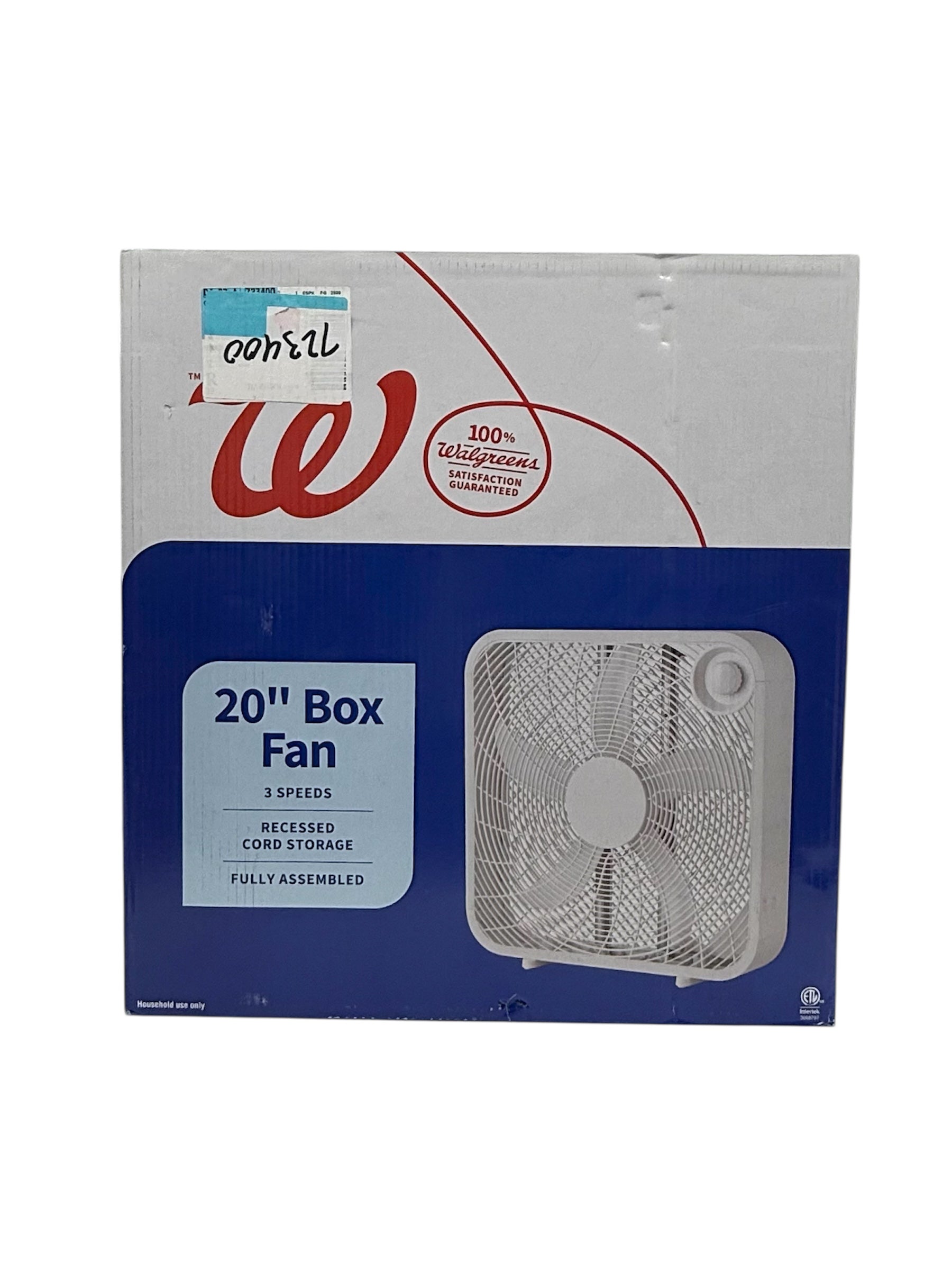 20 Inch Box Fan