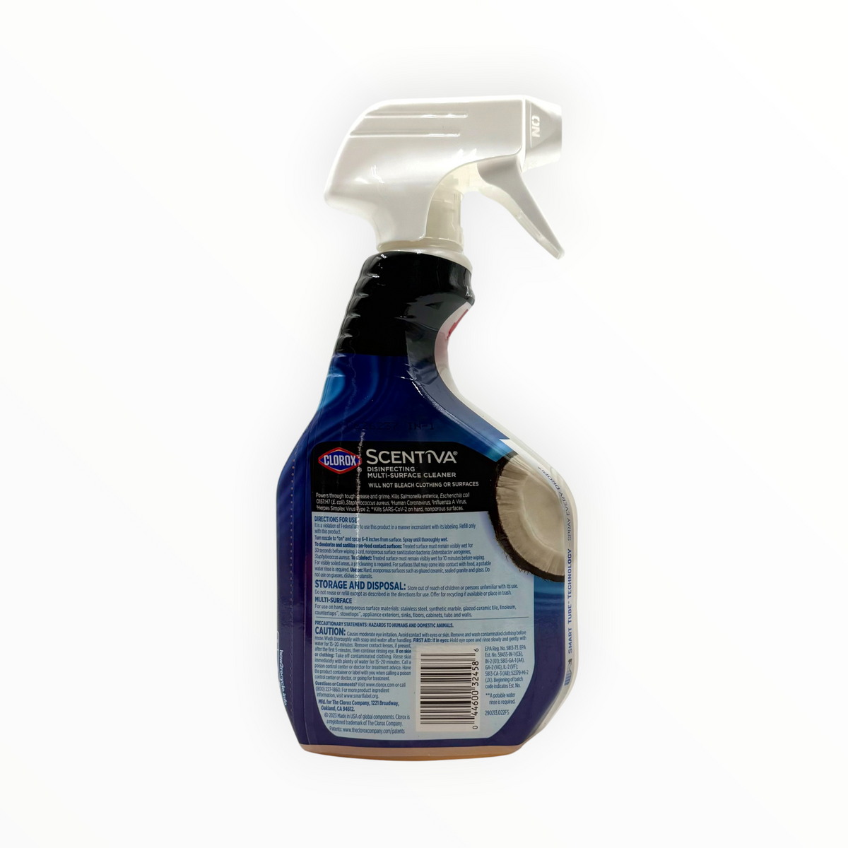 Clorox Scentiva Disinfecting Multi-Surface Cleaner, Coconut and Waterlily