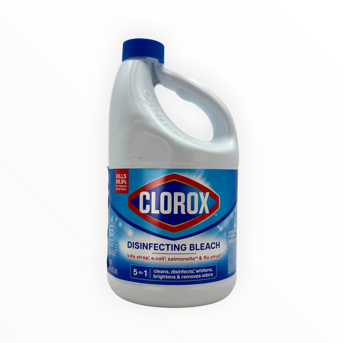 Clorox Disinfecting Bleach - 81 oz. Bottle, Case of 6 Bottles