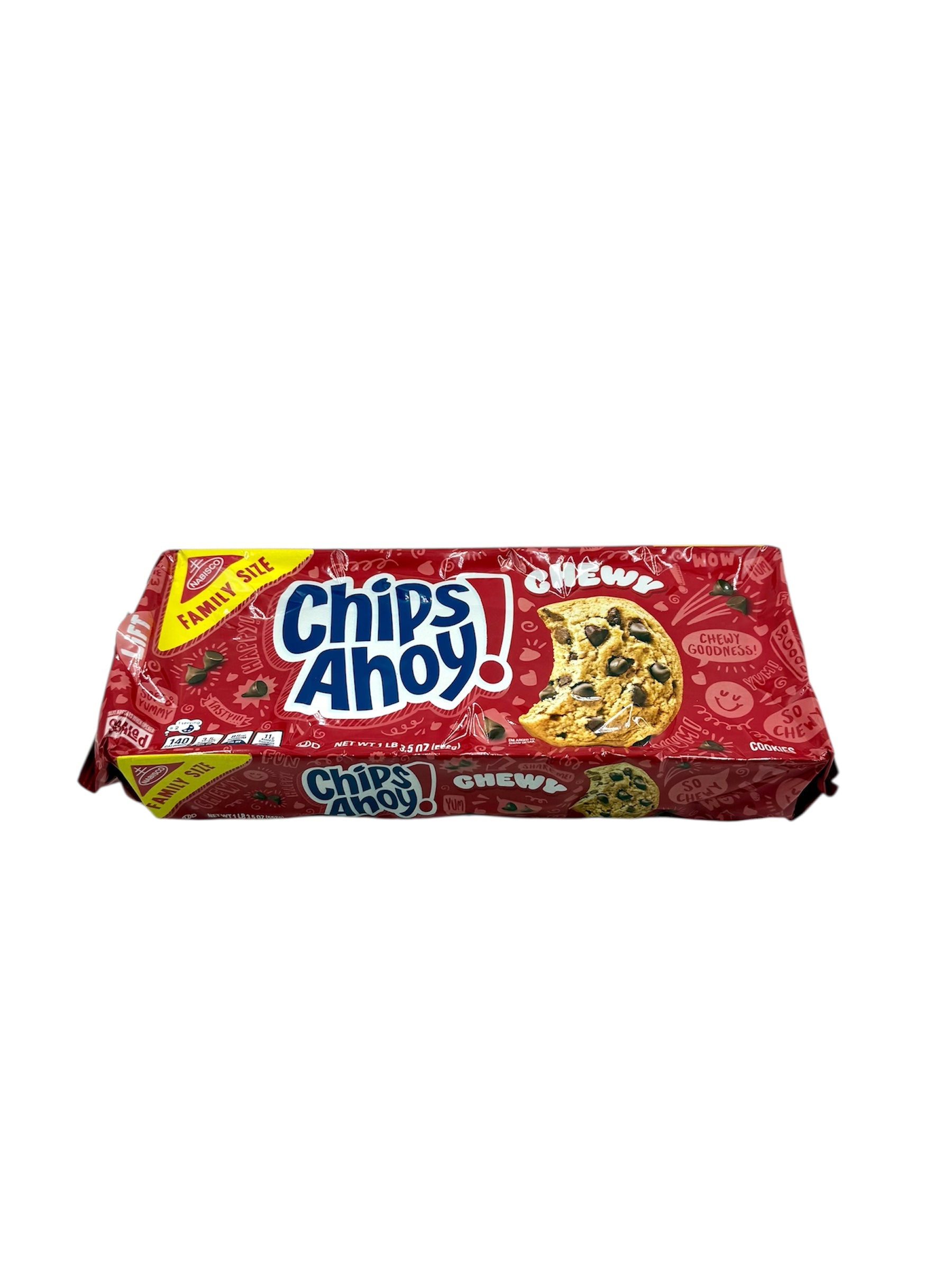 Chips Ahoy! Chewy Chocolate Chip Cookies - Family Size (19.5 oz.) Package