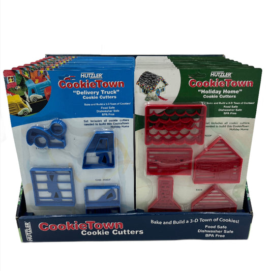 Cookie Cutters. Delivery Truck and Holiday Sets. Case of 18 sets