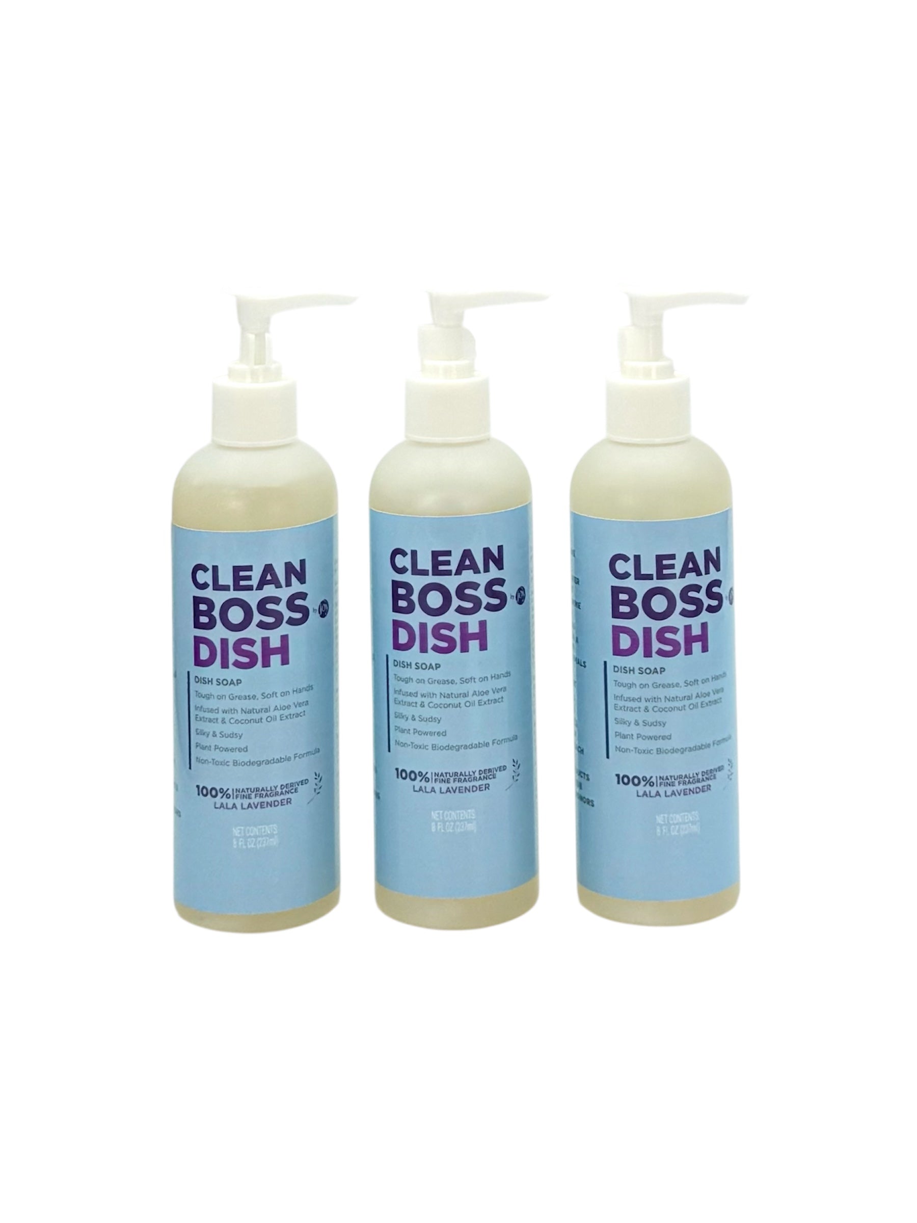 Clean Boss Dish Soap, 8 fl. oz. Bottle