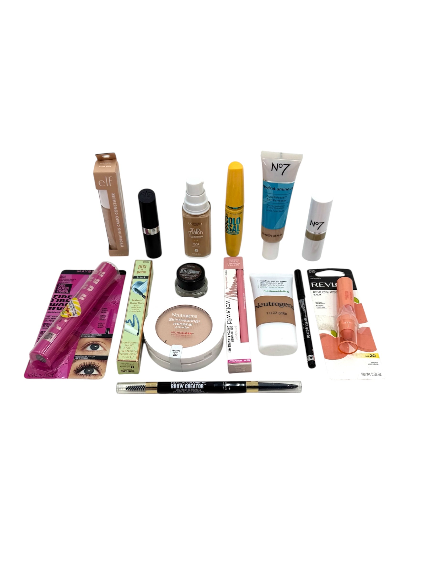 Makeup. Bag of 15 Assorted Items.