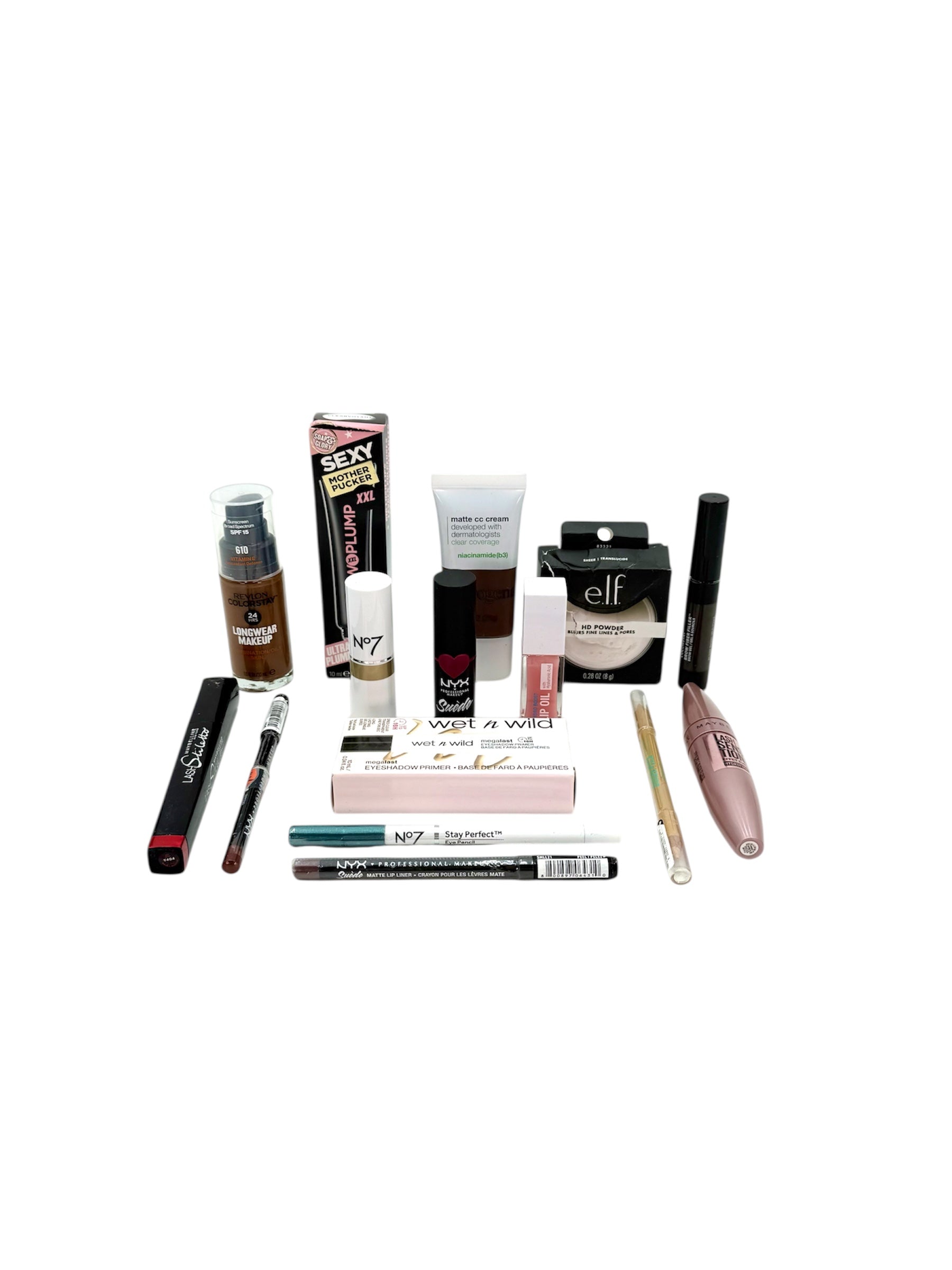 Makeup. Bag of 15 Assorted Items.