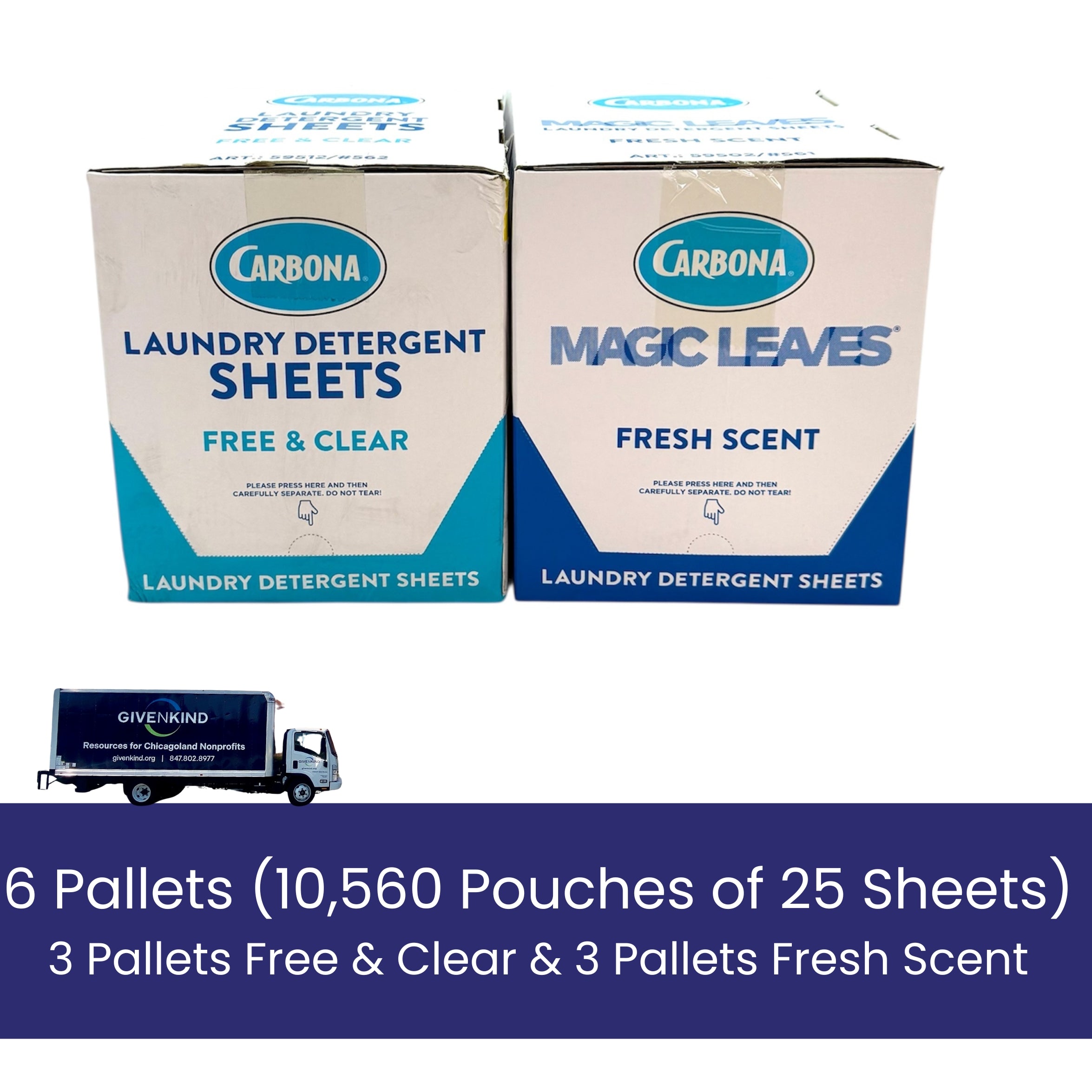 Carbona Laundry Detergent Sheets