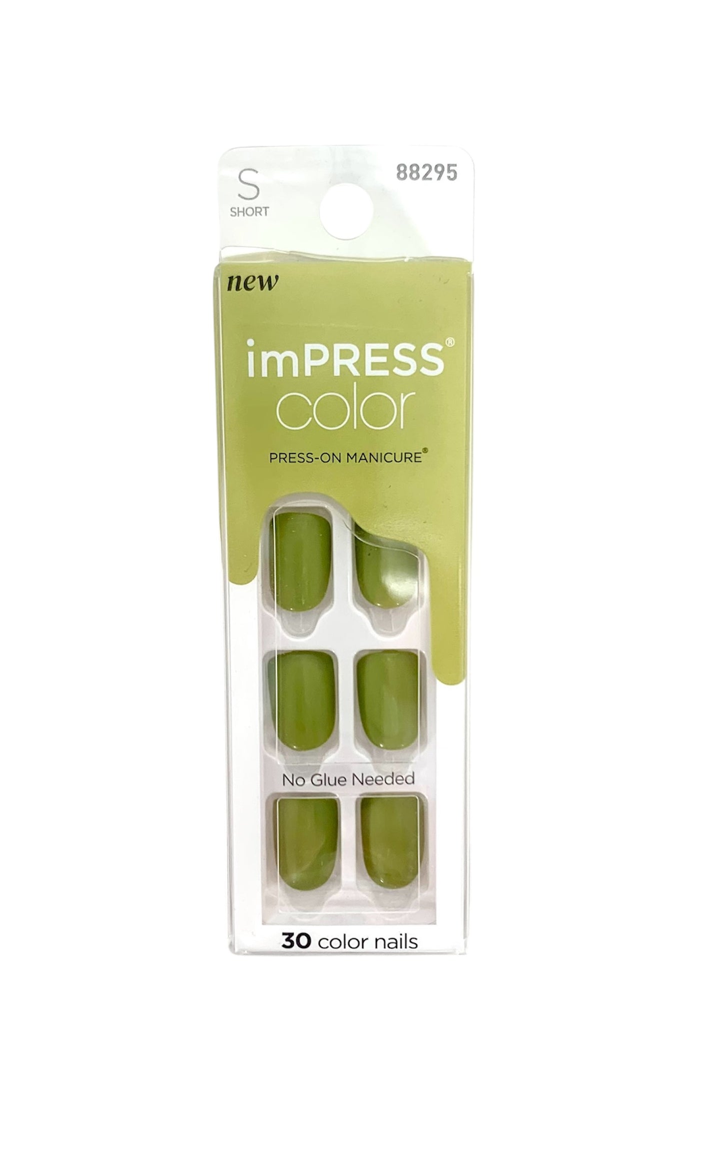 Nails - Press On and Glue On. Assorted brands. One pack of 30 nails. Assorted Colors and Styles.