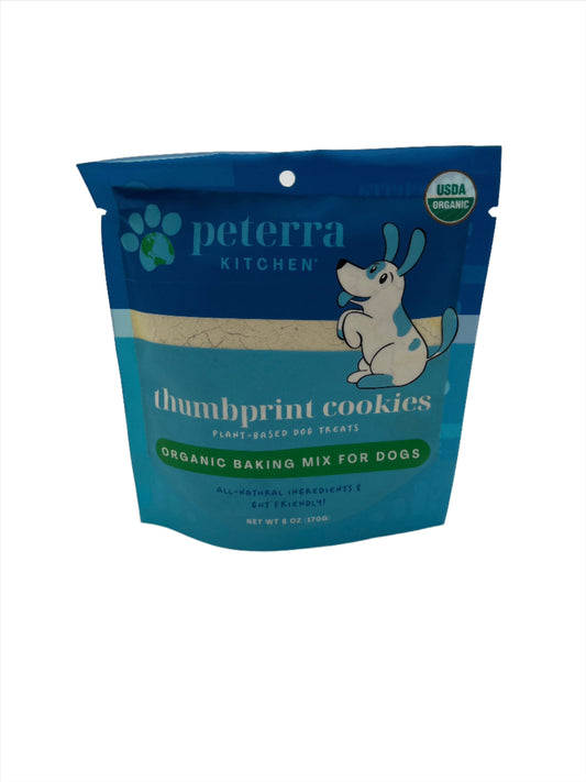 Dog or Cat Treat Baking Mix, 6 bags, Peterra Kitchen Brand, Organic