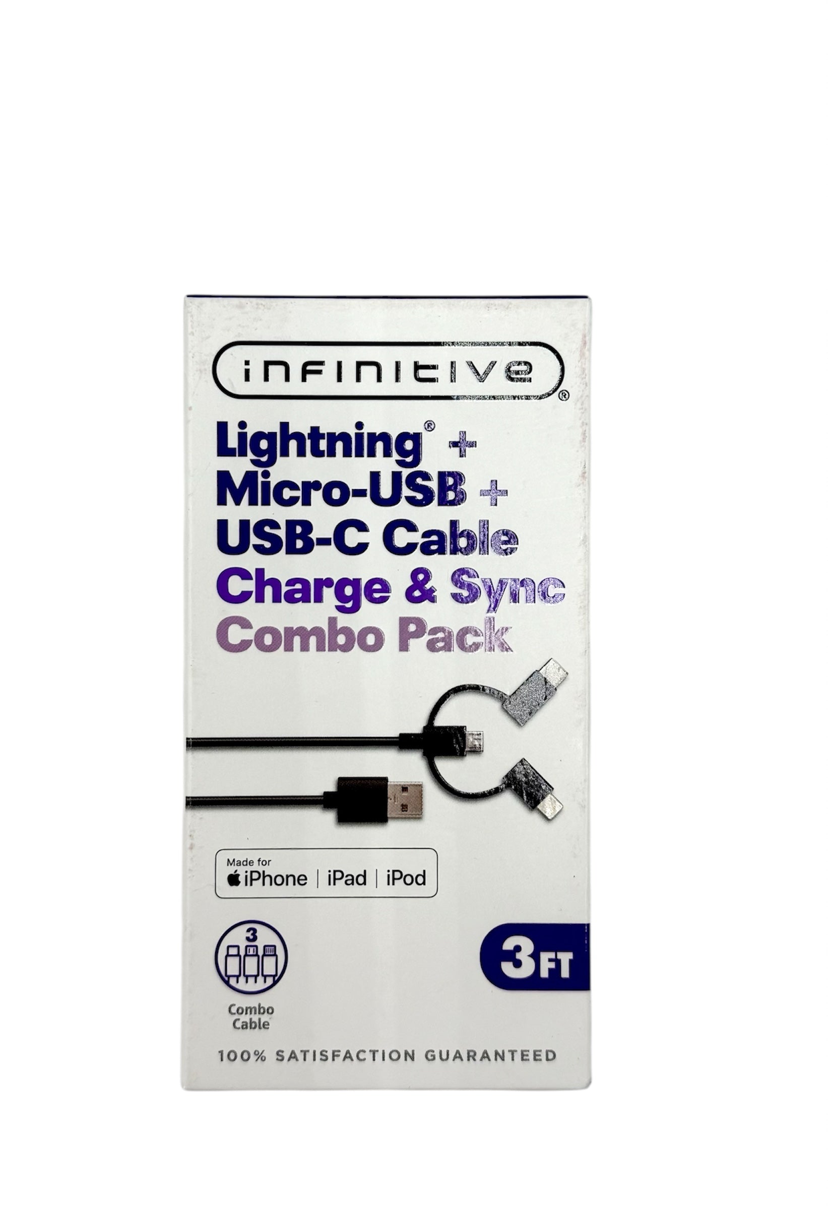 Phone & Electronics Charge & Sync Cords - Assorted brands & lengths