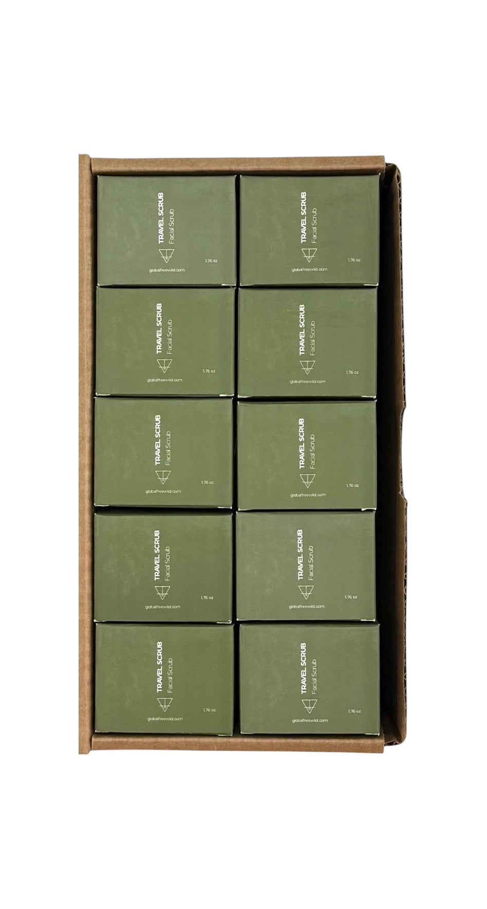 The Travel Scrub Facial Scrub, 1.76 oz. Jar, Case of 20 Jars