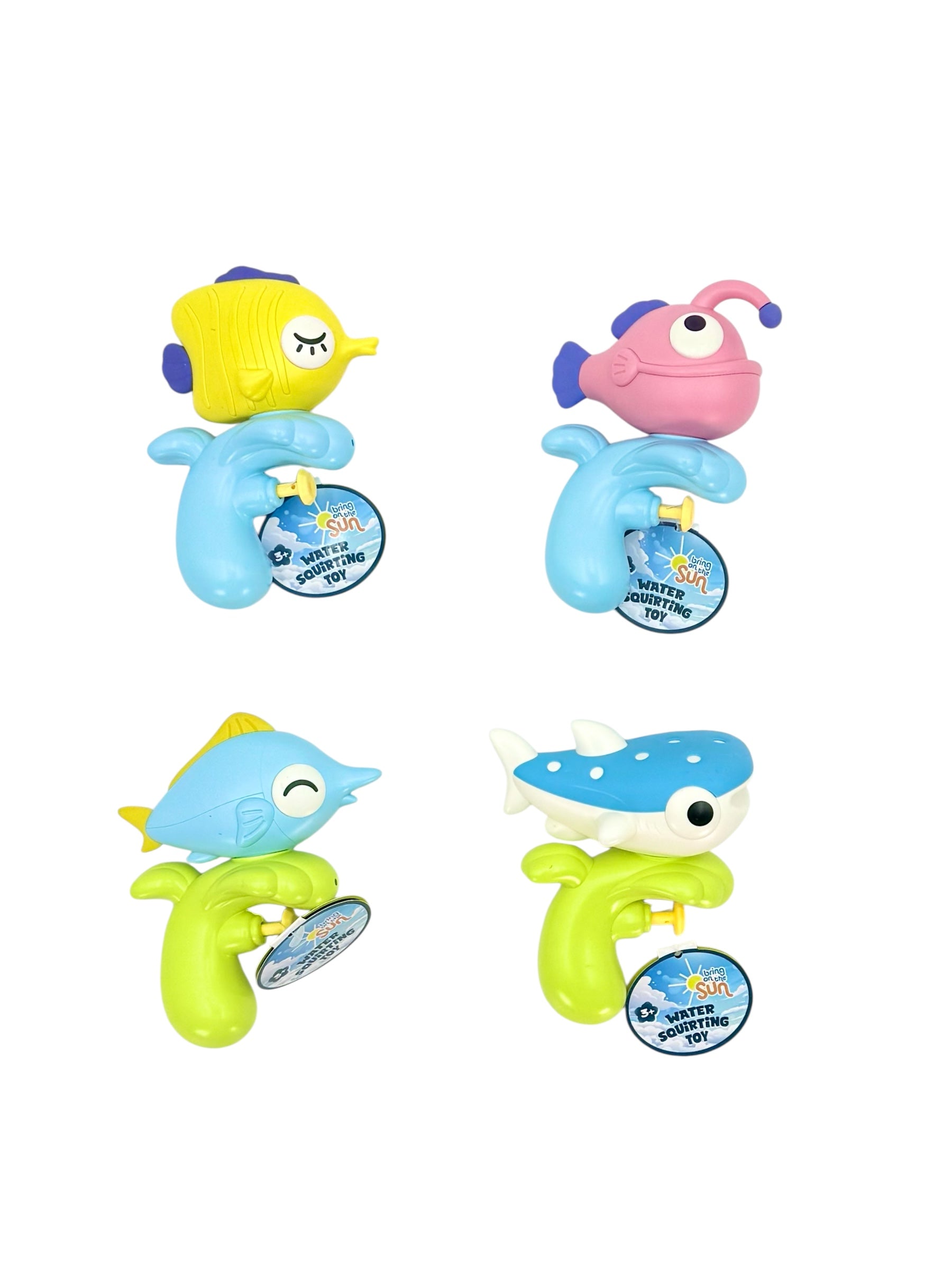 Fish Water Squirting Toy, Assorted Colors