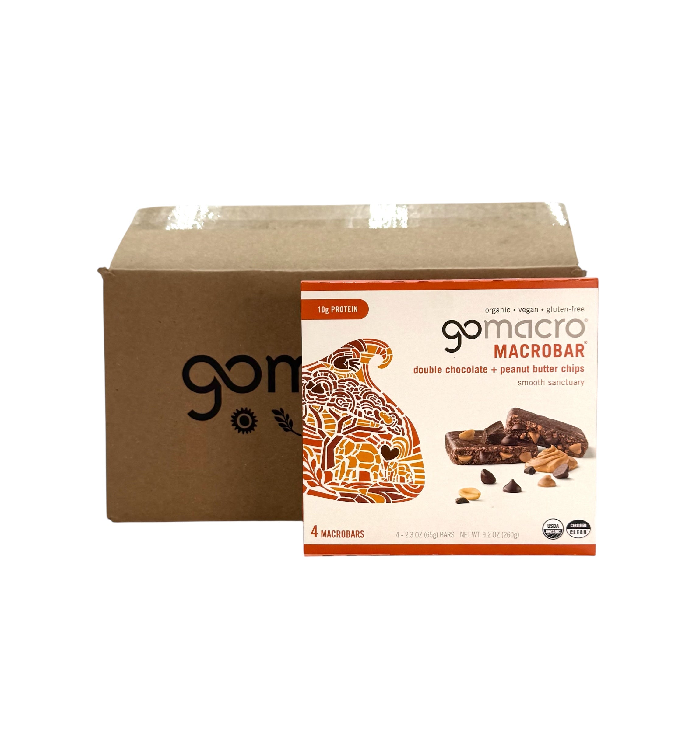 Protein Bars, Gluten Free, GoMacro Brand - Case of 28 Bars