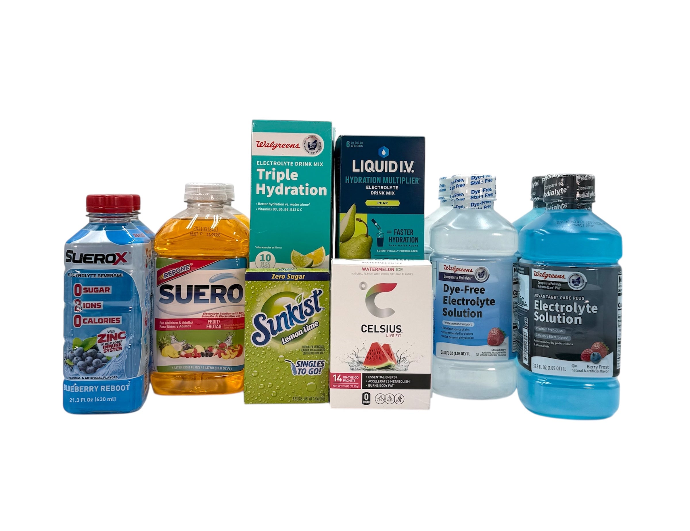 Electrolyte and Hydration Products - Assorted Box