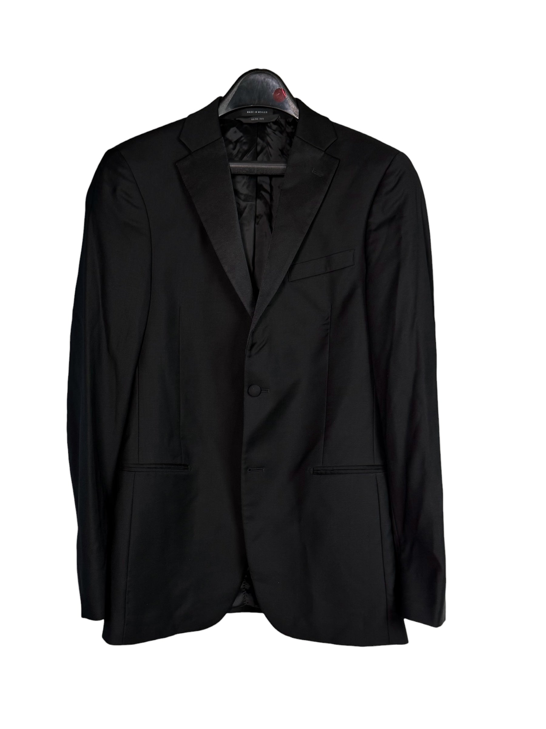 Black Slim Fit Men's Tuxedo Jacket