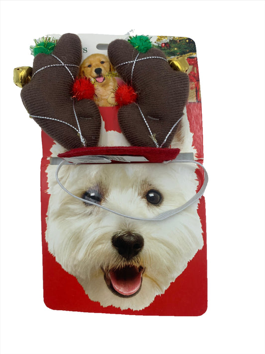 Holiday Hat for Dogs. Plush. XS/S and M/L. Box of 20.
