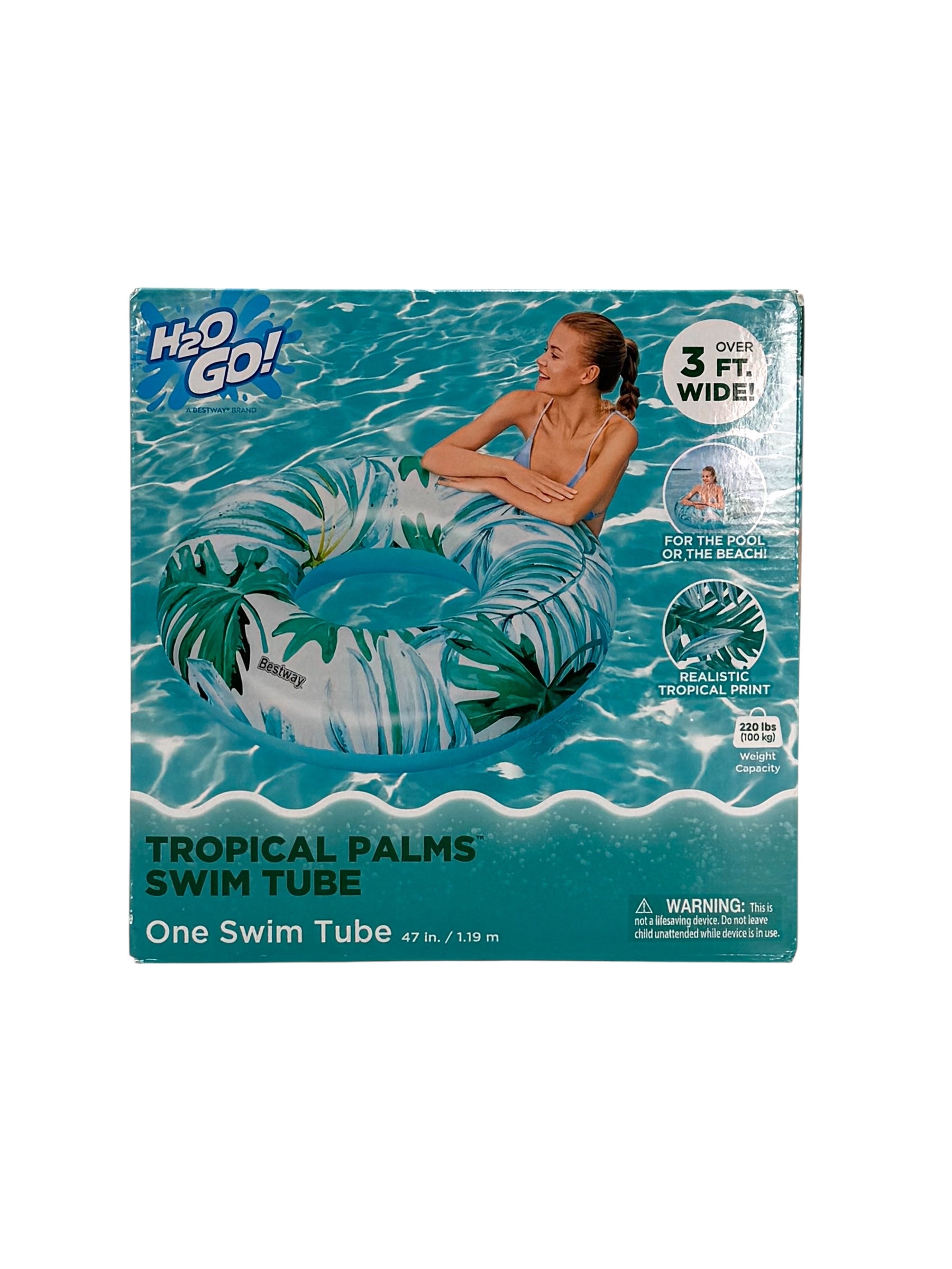 H2O Go Pool Float, Assorted Colors and Styles
