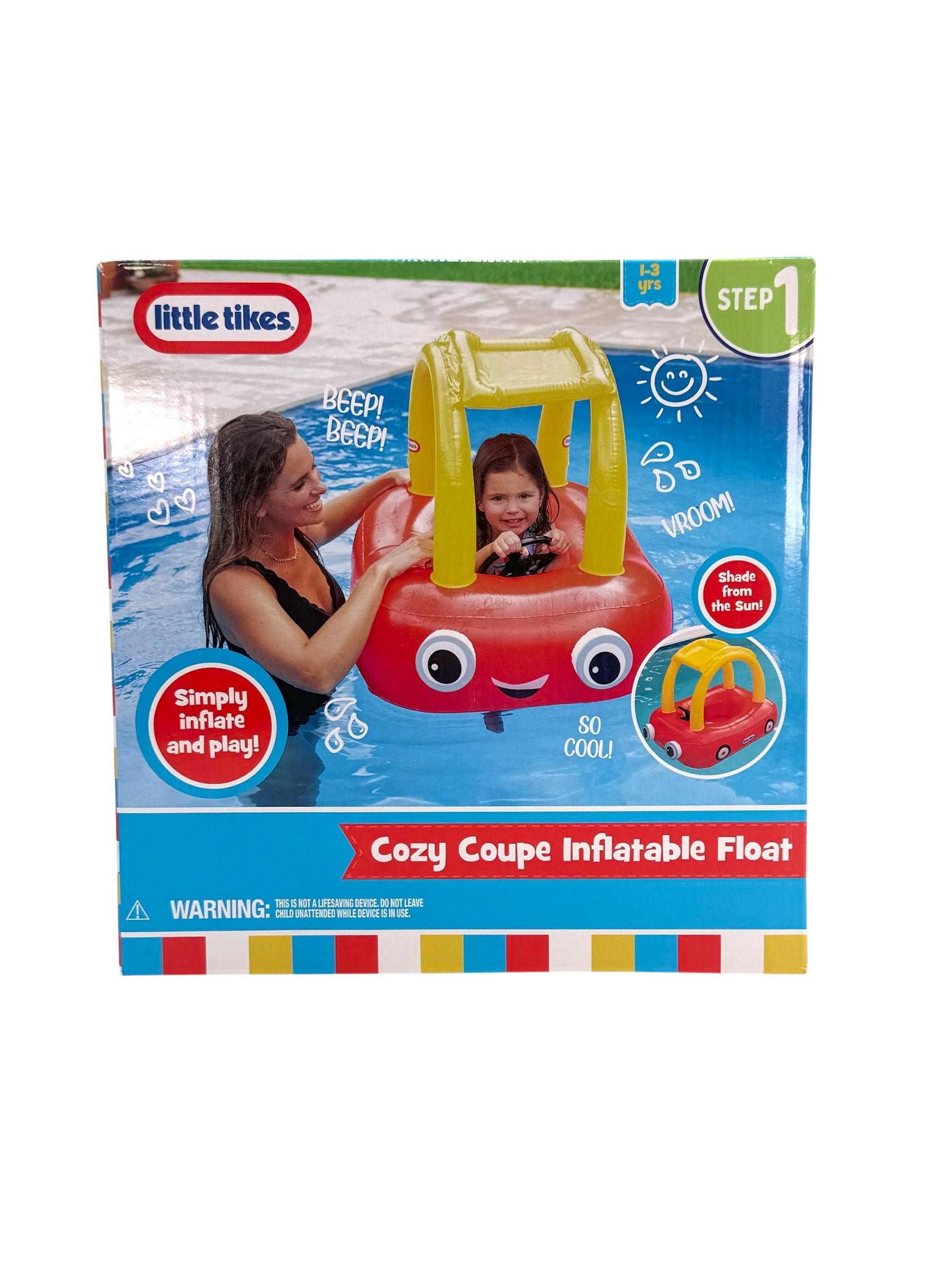 Little Tikes Cozy Coupe Inflatable Pool Float