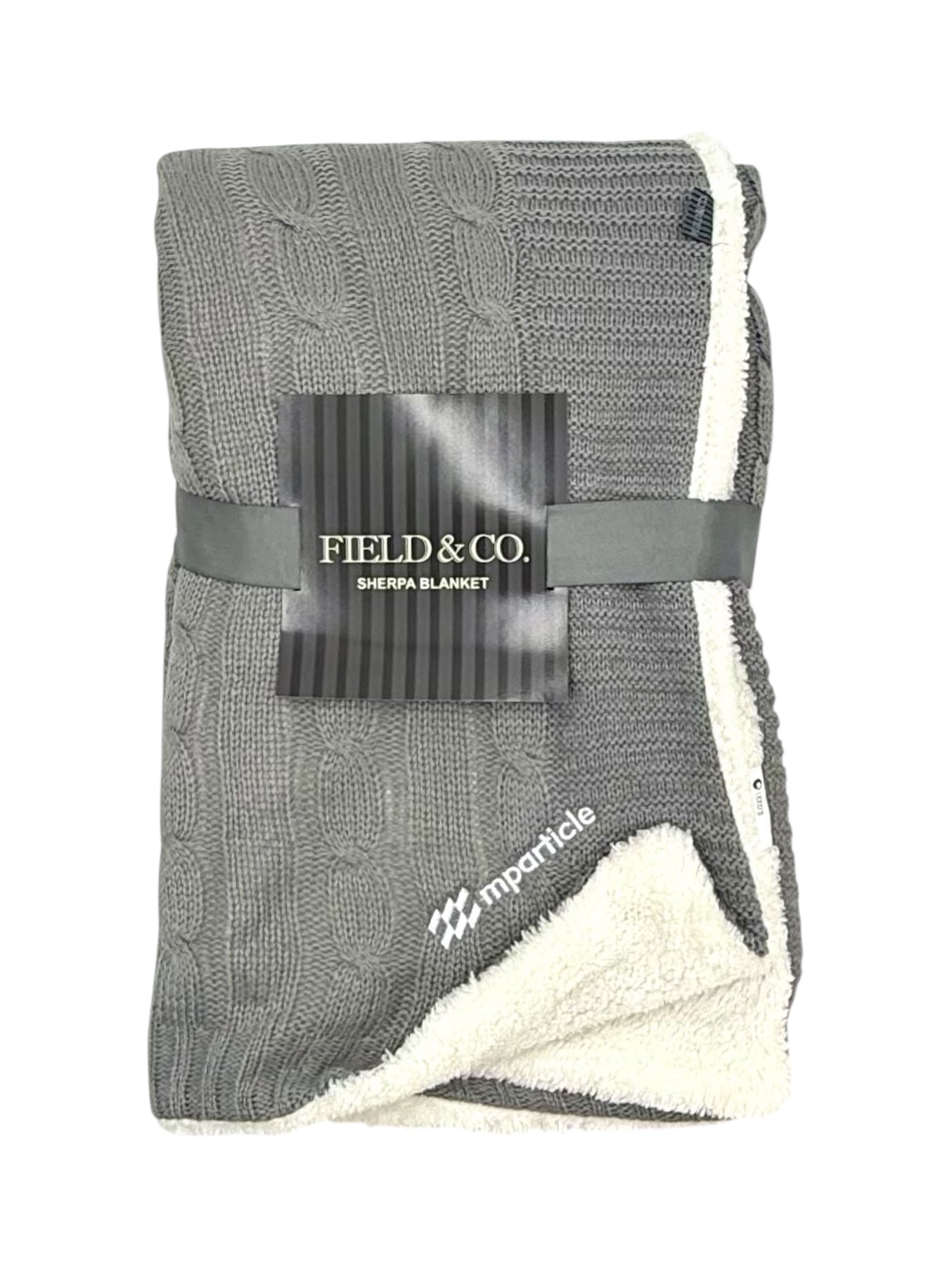 Gift Box - Cable Knit Sherpa Blanket, Full Zip Hoodie & T-Shirt, mparticle Branded