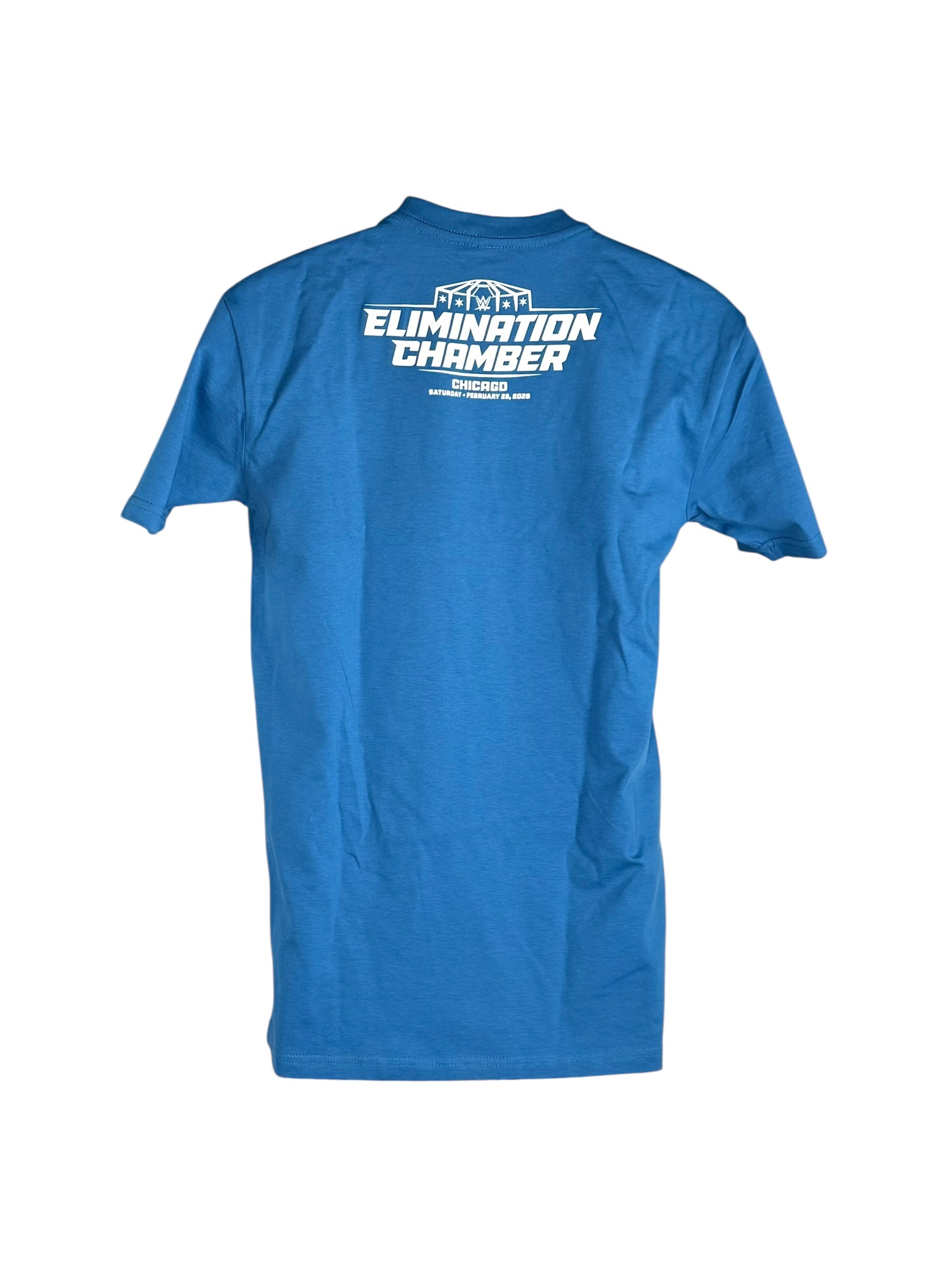 WWE Elimination Chamber Chicago Blue T-Shirt