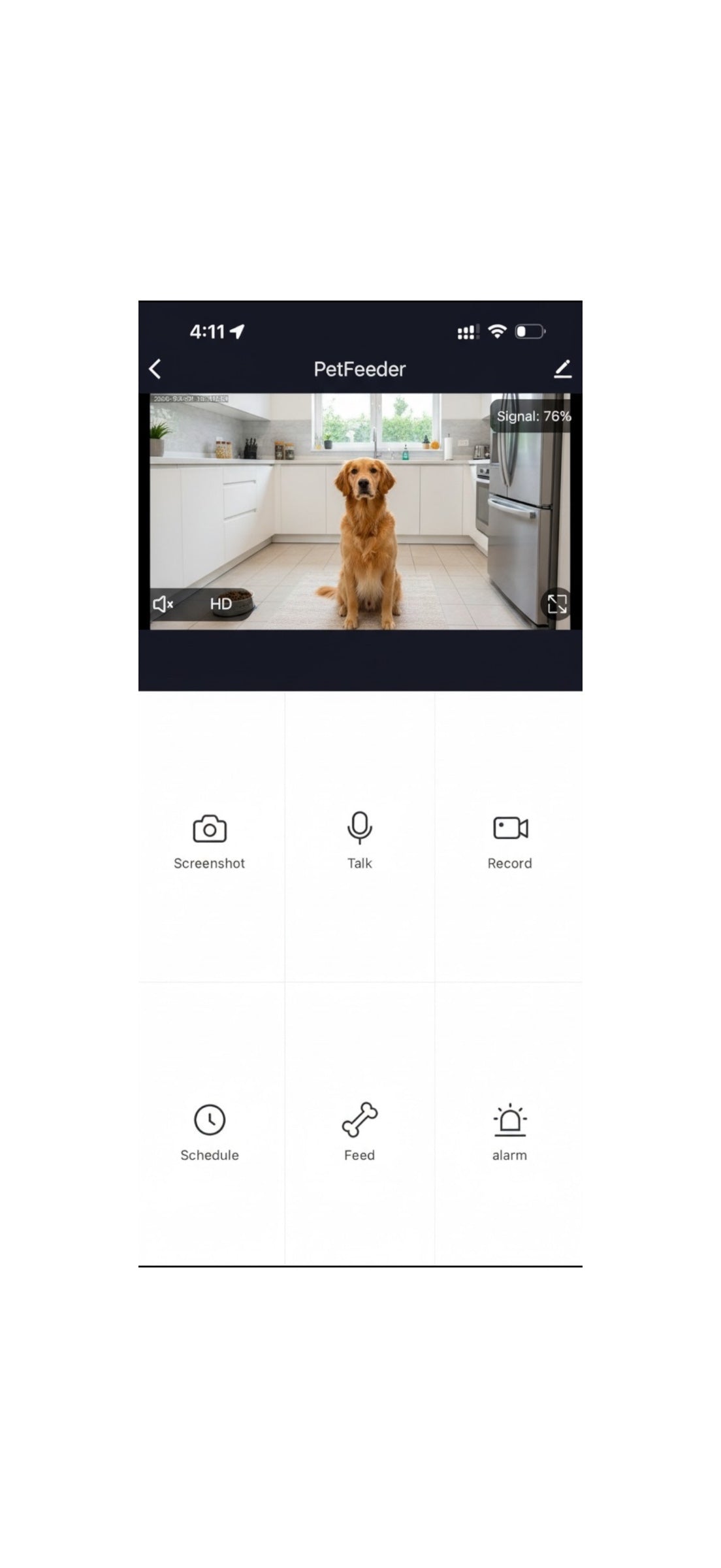 Automatic Pet Feeder with Camera