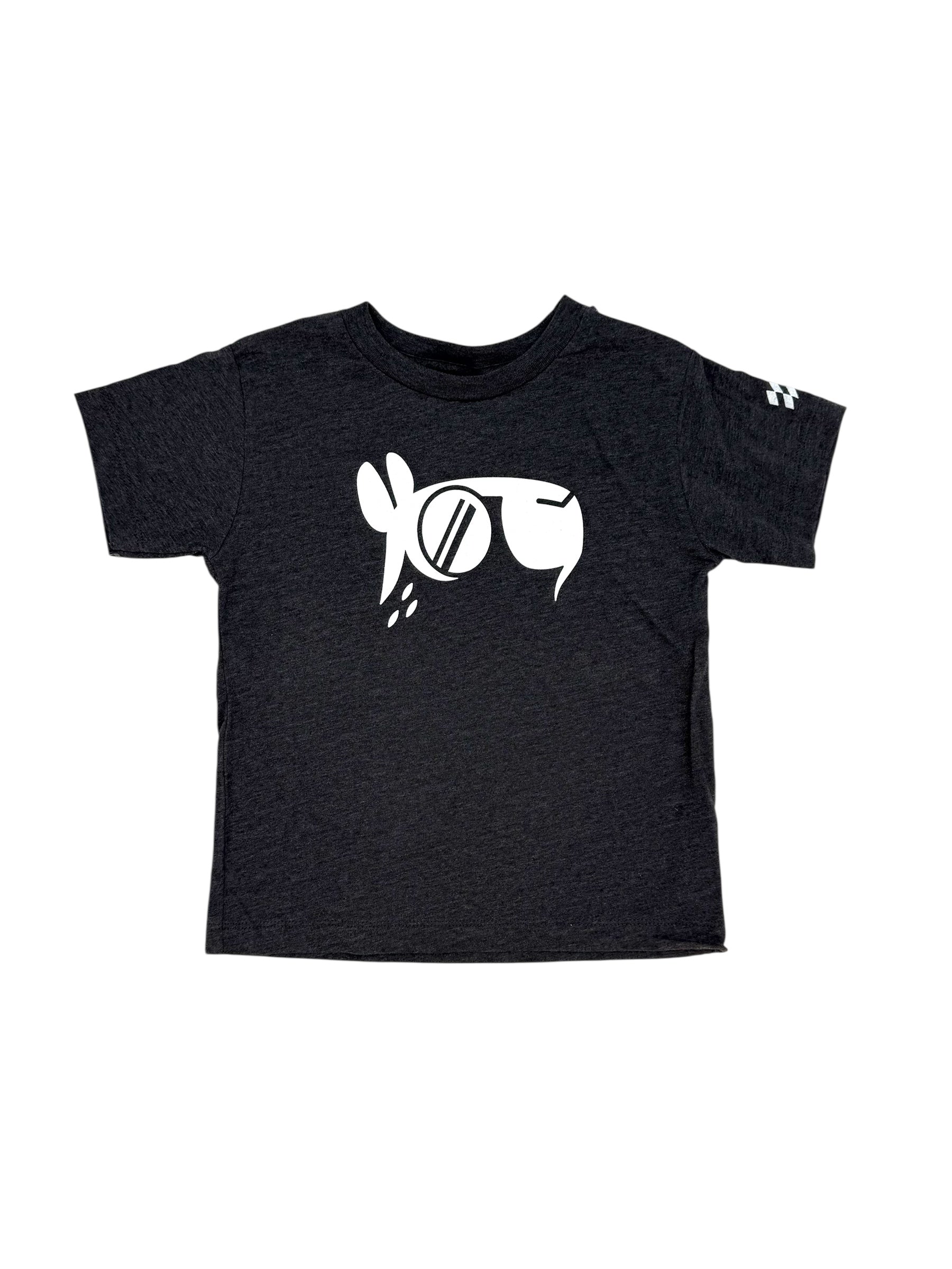 Youth Gray Capybara Print T-Shirt