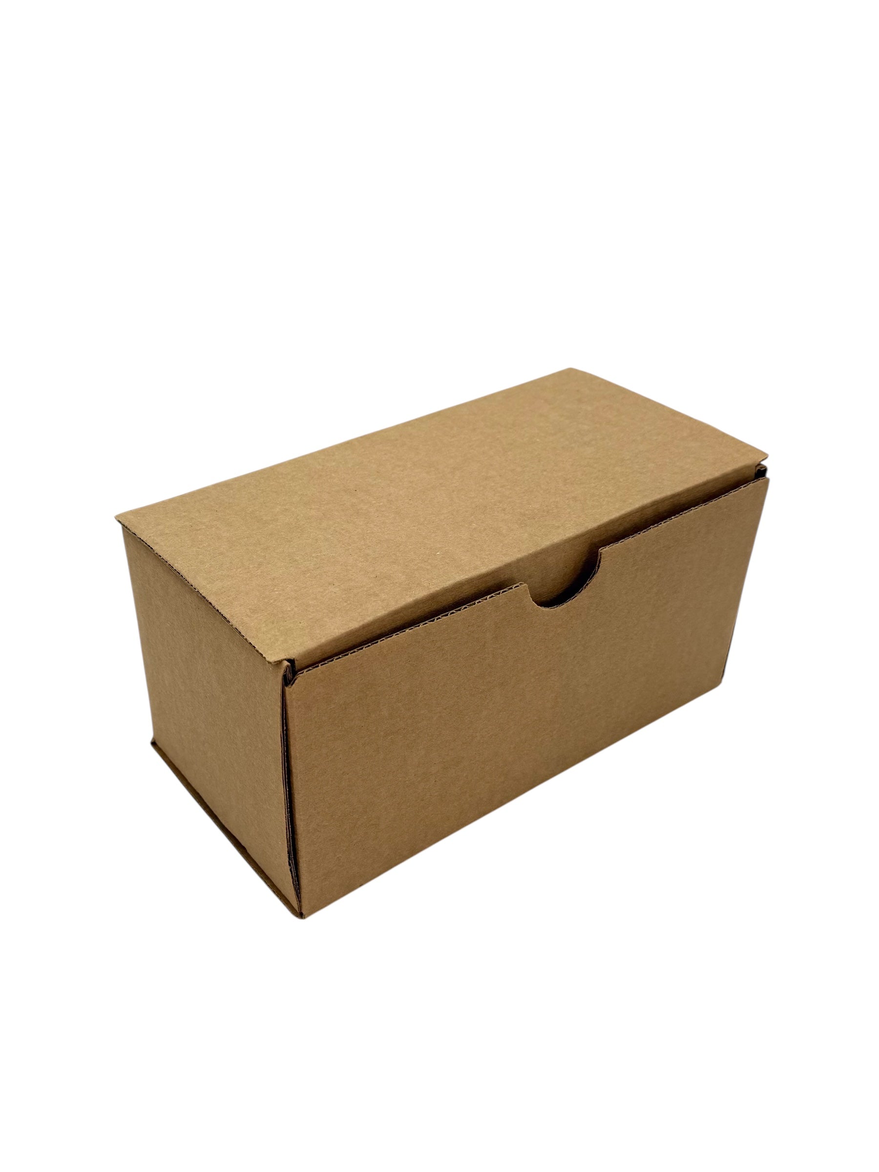 Flat-Pack Natural Cardboard Boxes - Bundle of 10 Boxes