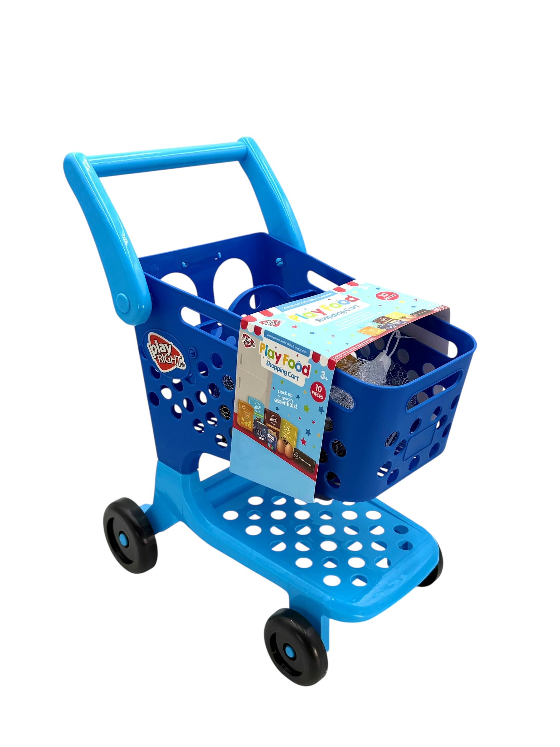Play Right Shopping Cart With Food