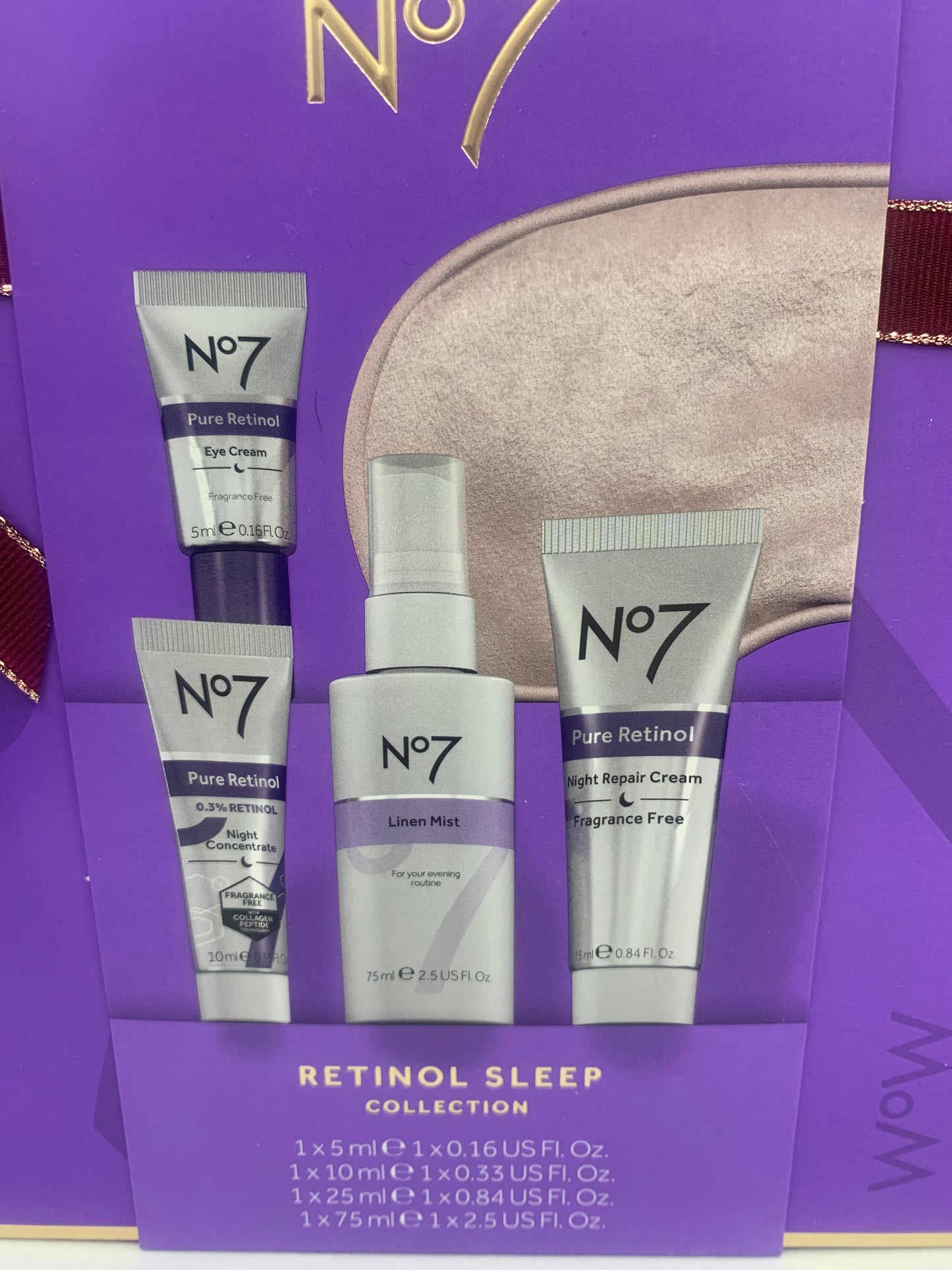 No7 Retinol Sleep Collection