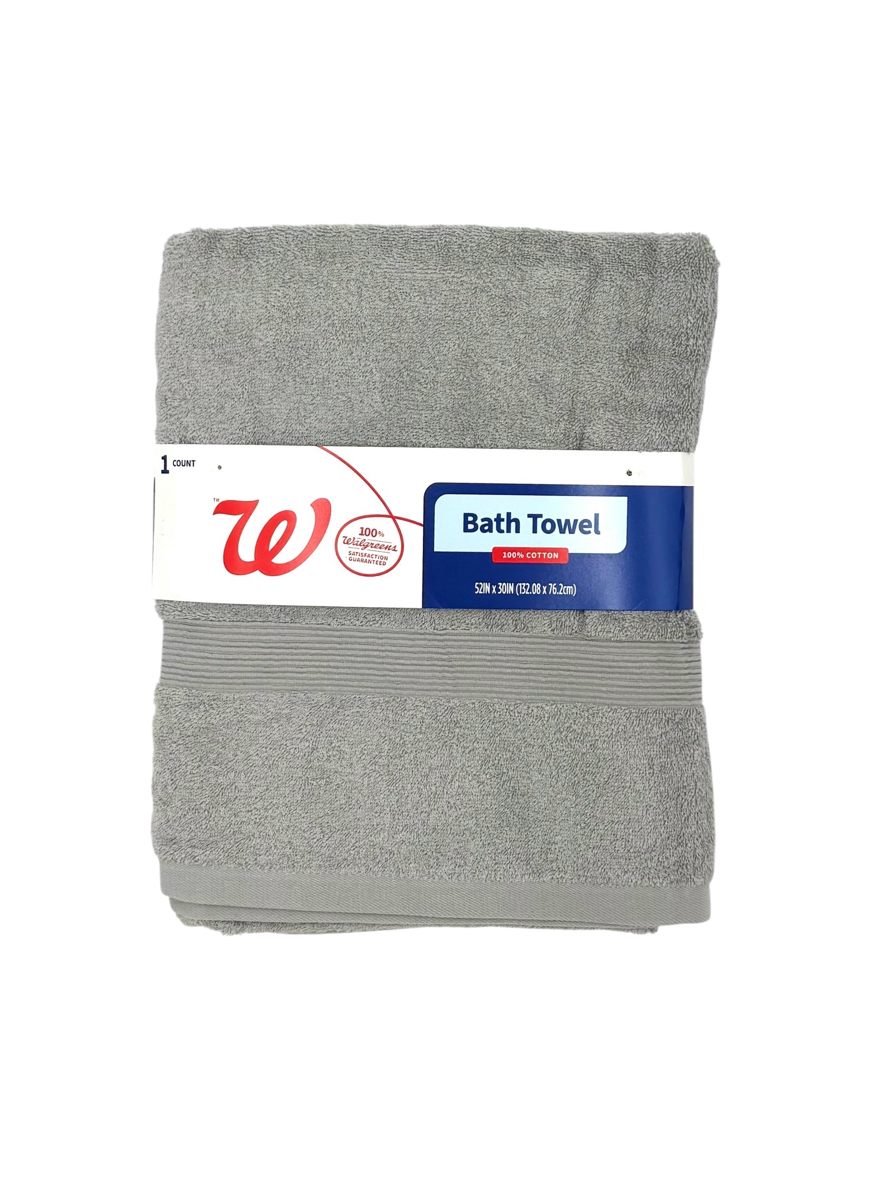 Gray Bath Towel, Walgreens Brand