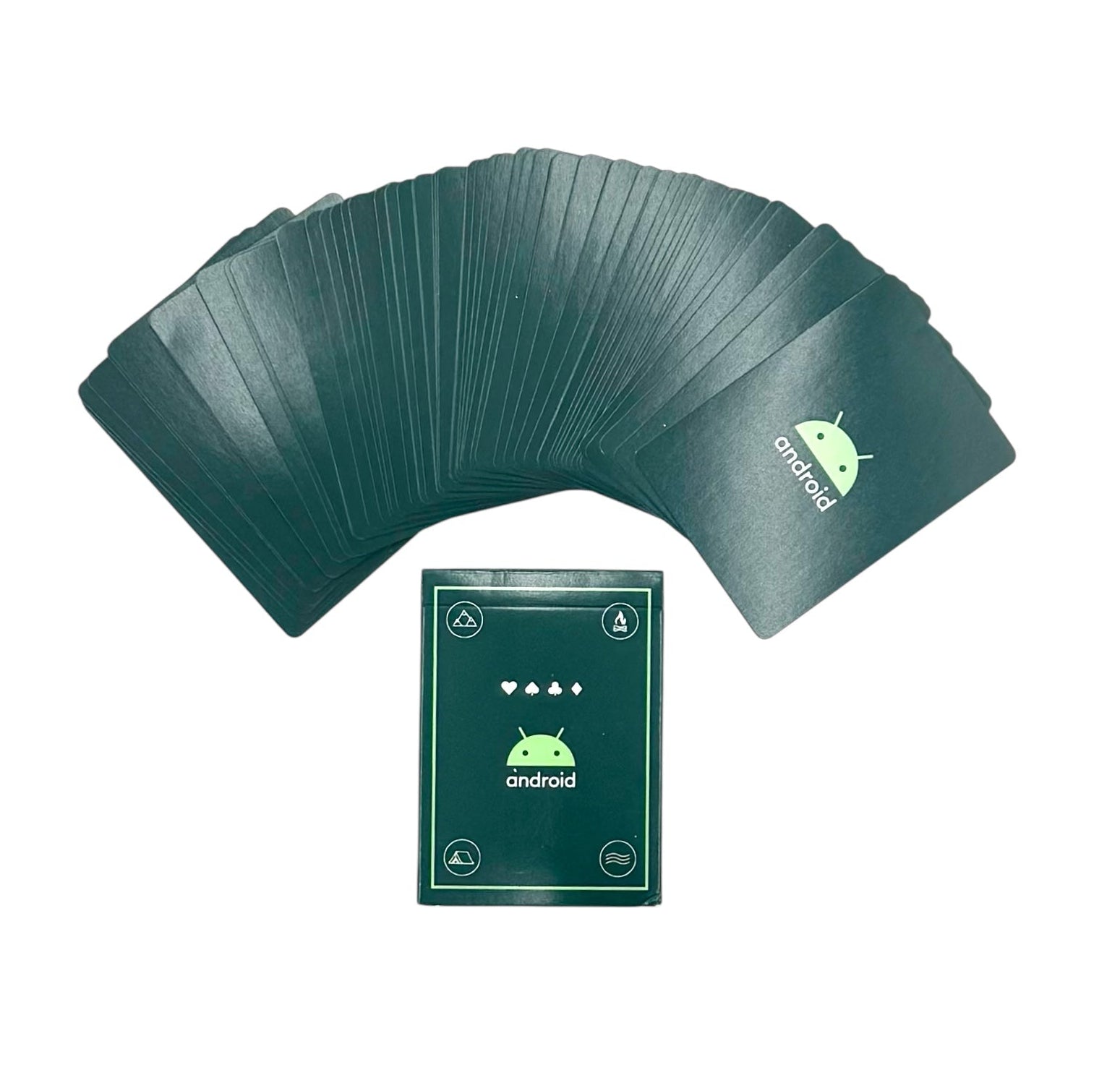 Playing Cards, Green - Android