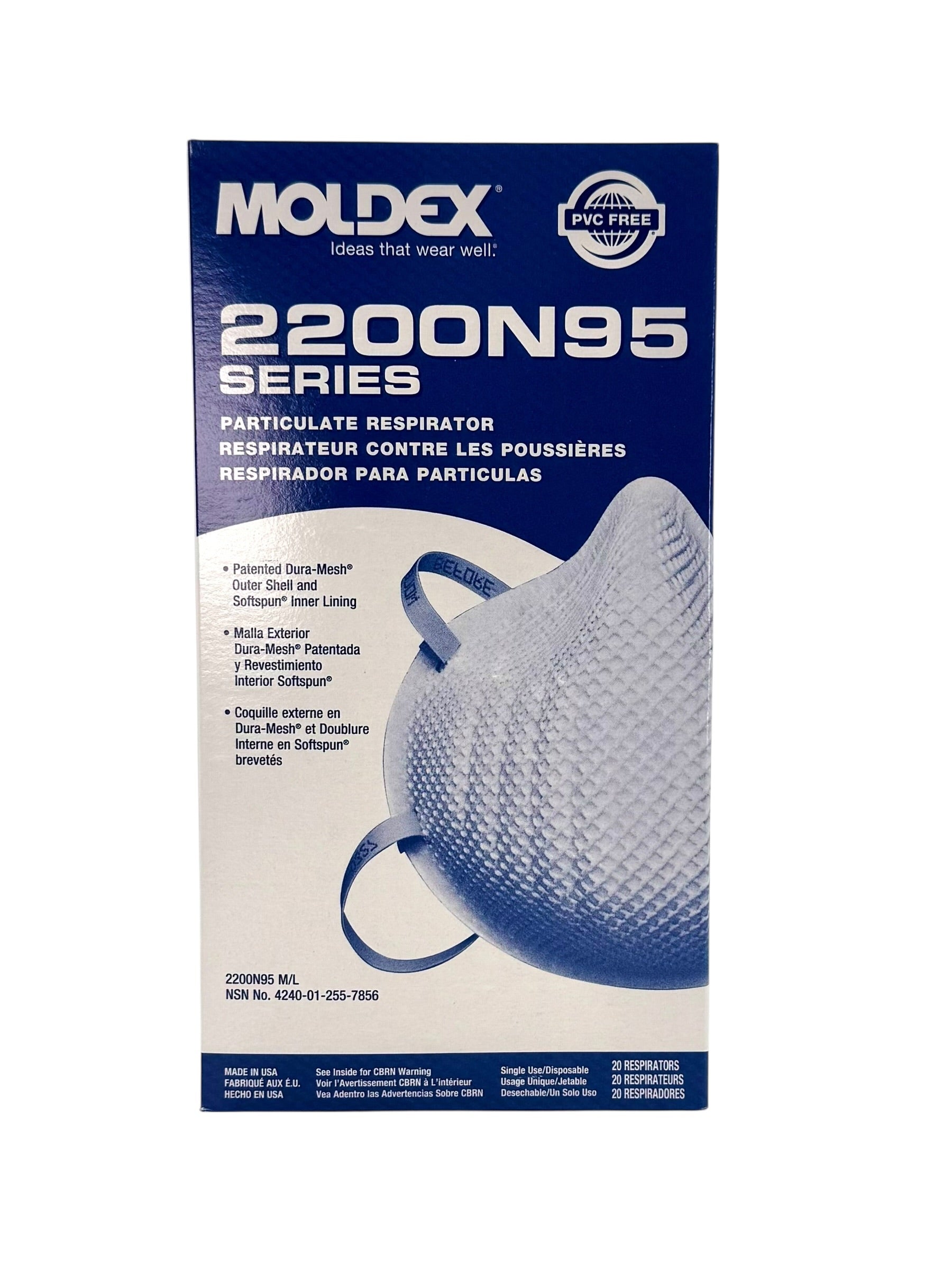 N95 Respirator Masks, Moldex Brand