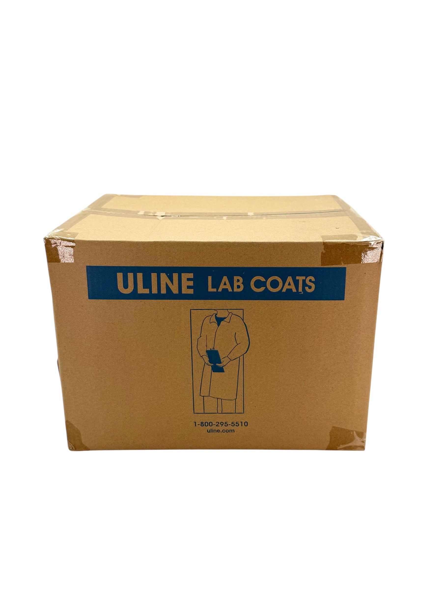 Uline Industrial Lab Coat, Case of 25 Lab Coats