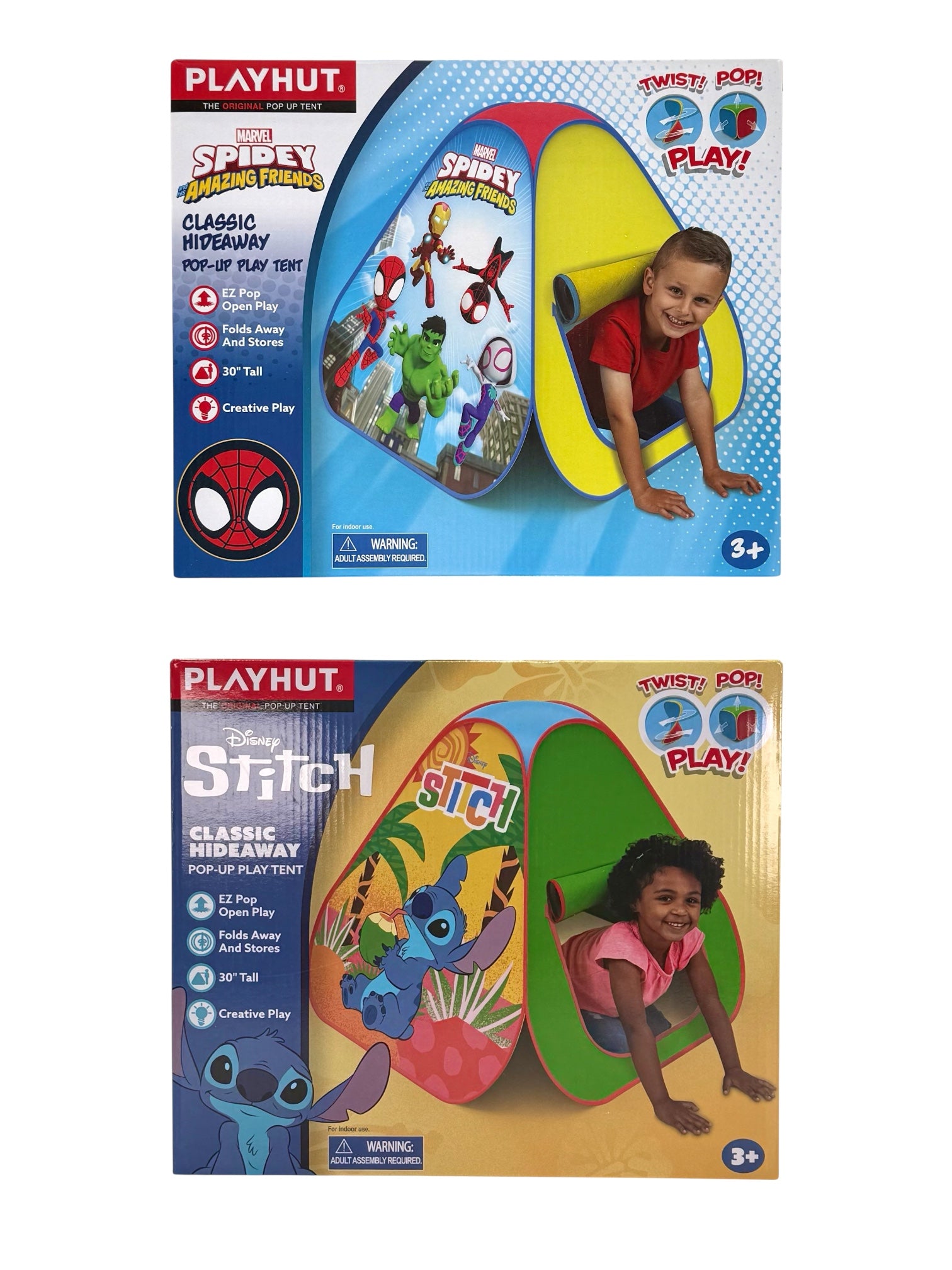 Pop Up Play Tent - Assorted Character Designs
