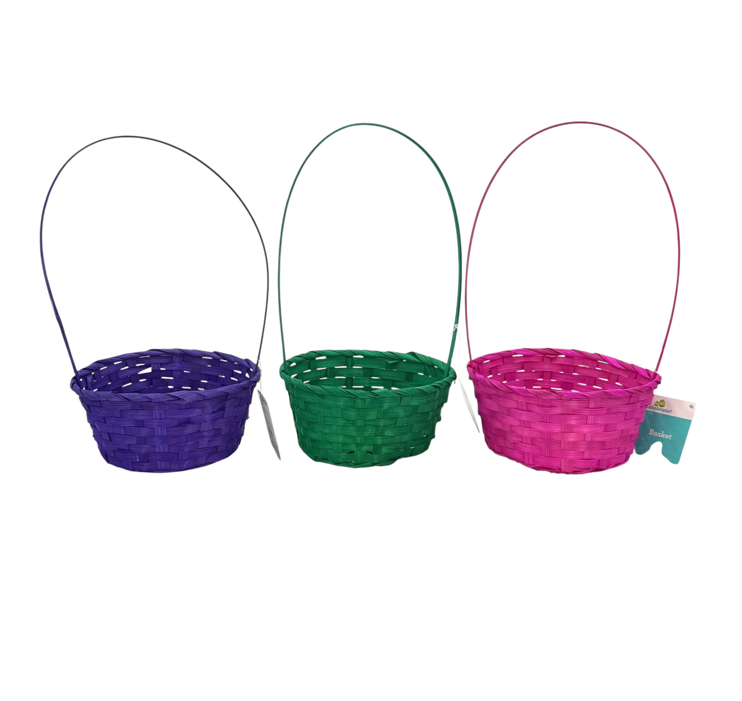 Woven Easter Basket, Assorted Colors