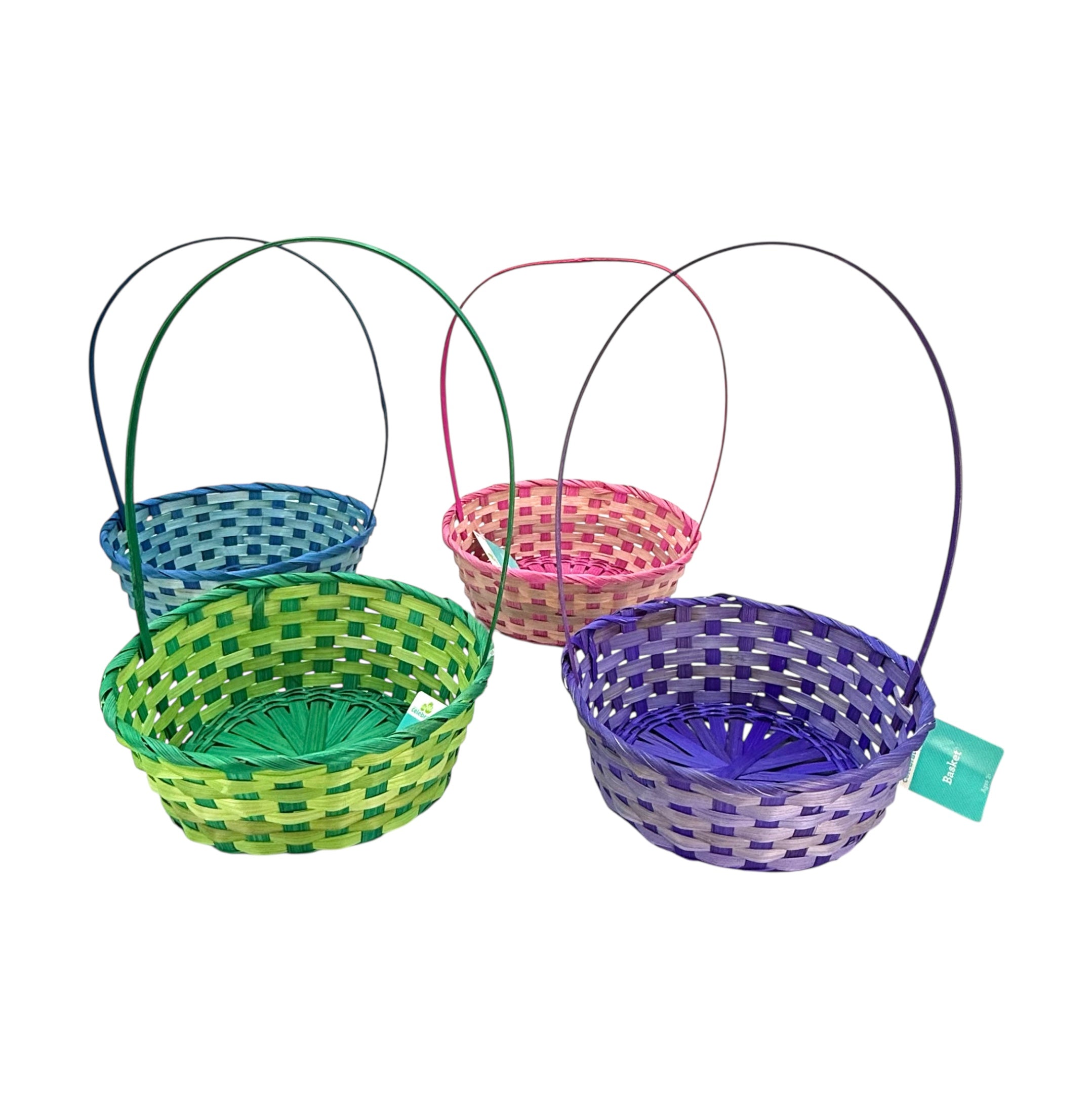 Woven Easter Basket, Assorted Colors