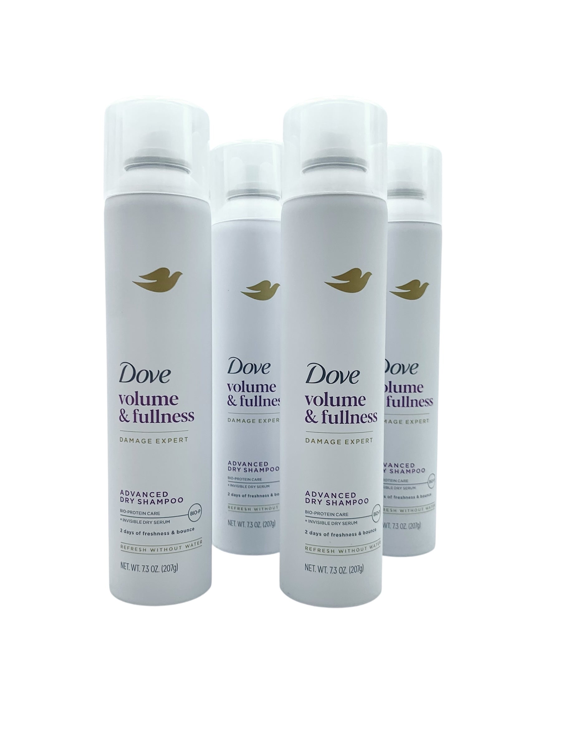 Dove Advanced Volume & Fullness Dry Shampoo, 7.3 oz. Spray Can - Case of 4 Cans