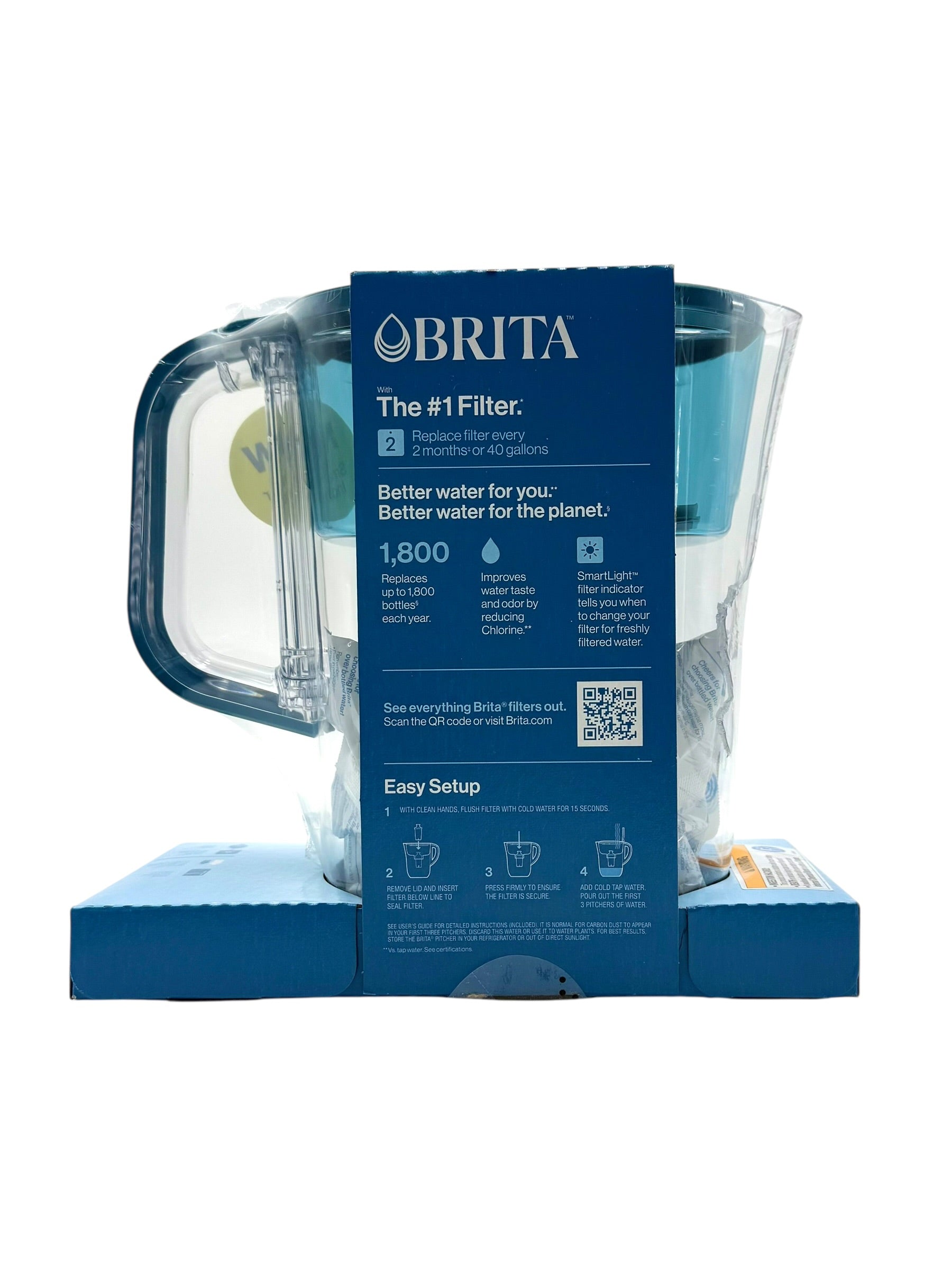 Brita Denali 6 Cup Water Filter Pitcher