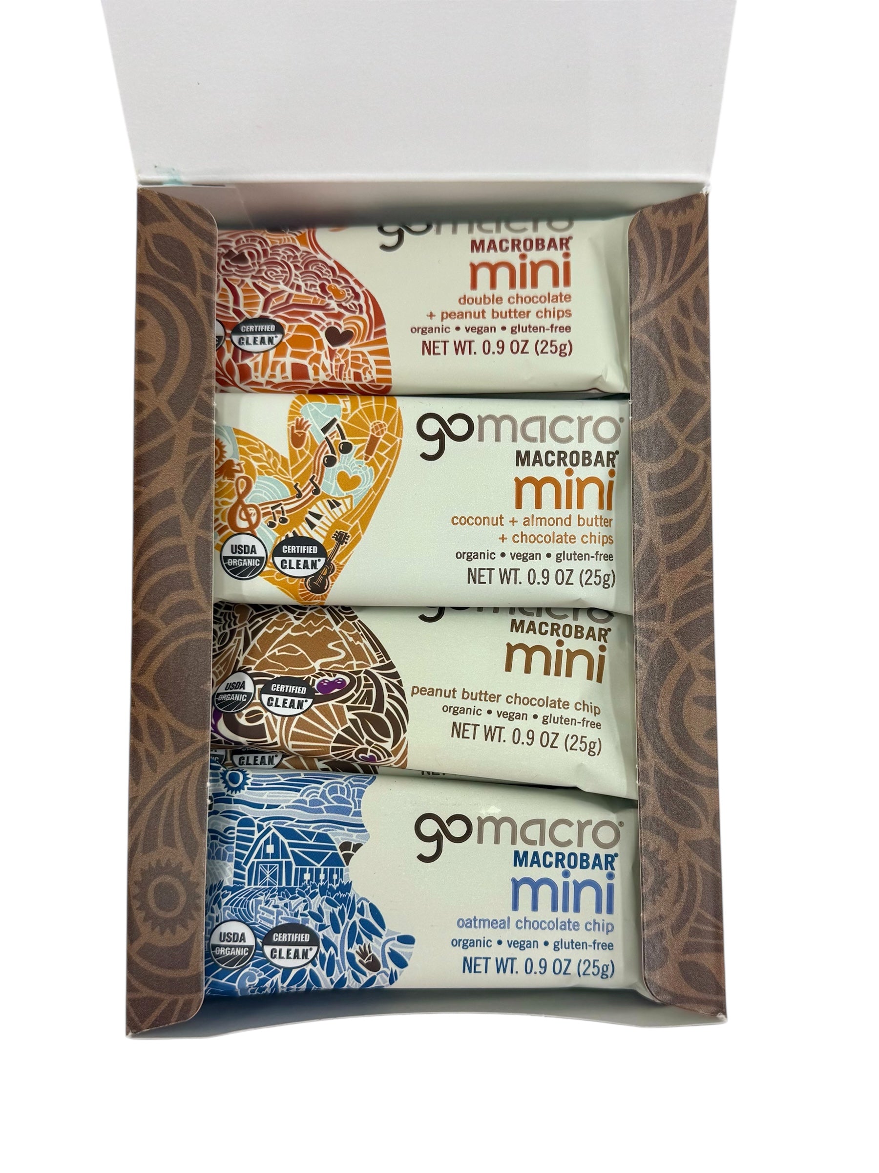 Mini Protein Bar - GoMacro Brand.  Case of 24 Mini Bars