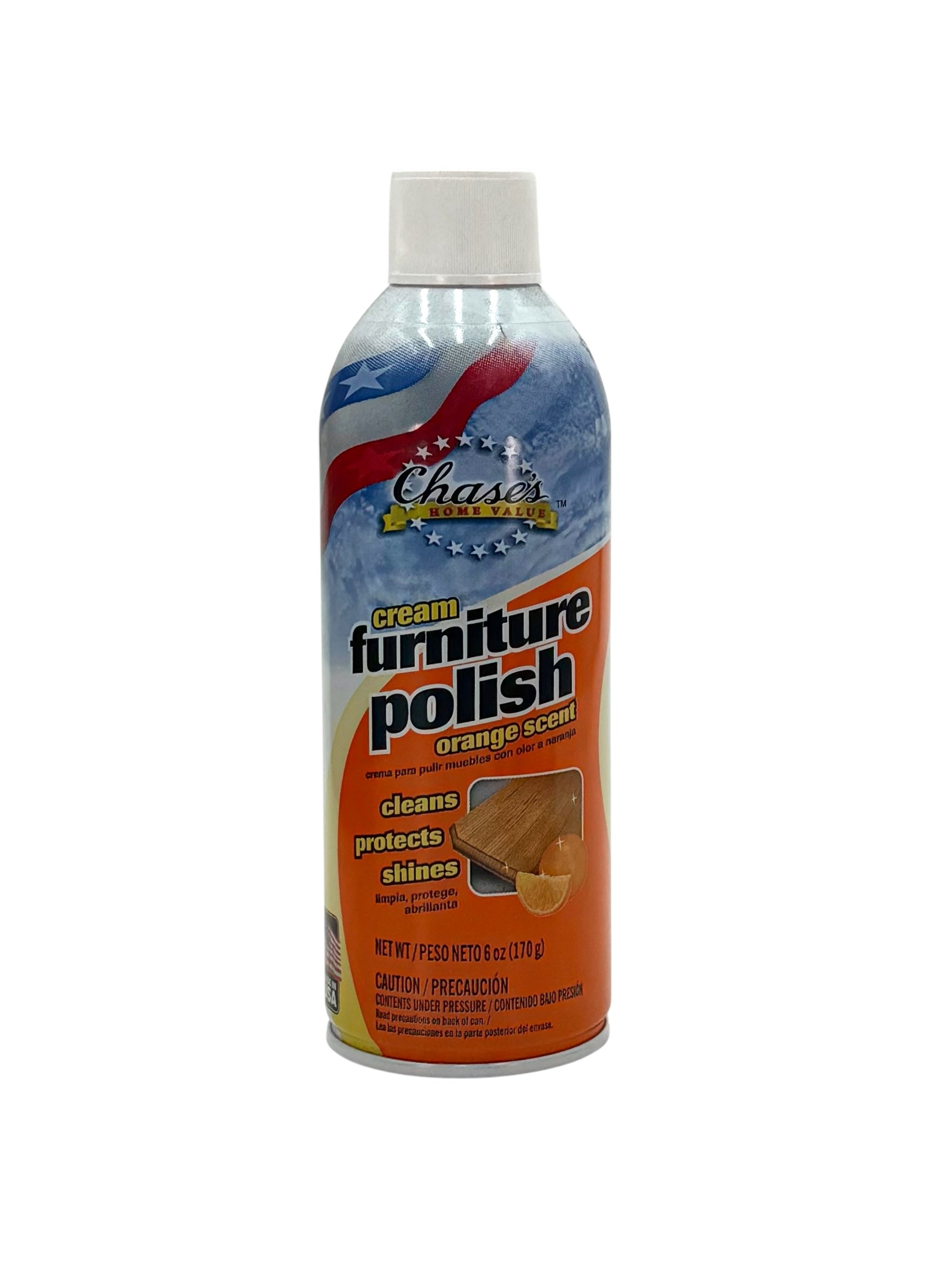 Chase's Cream Furniture Polish 6 oz. Spray Can