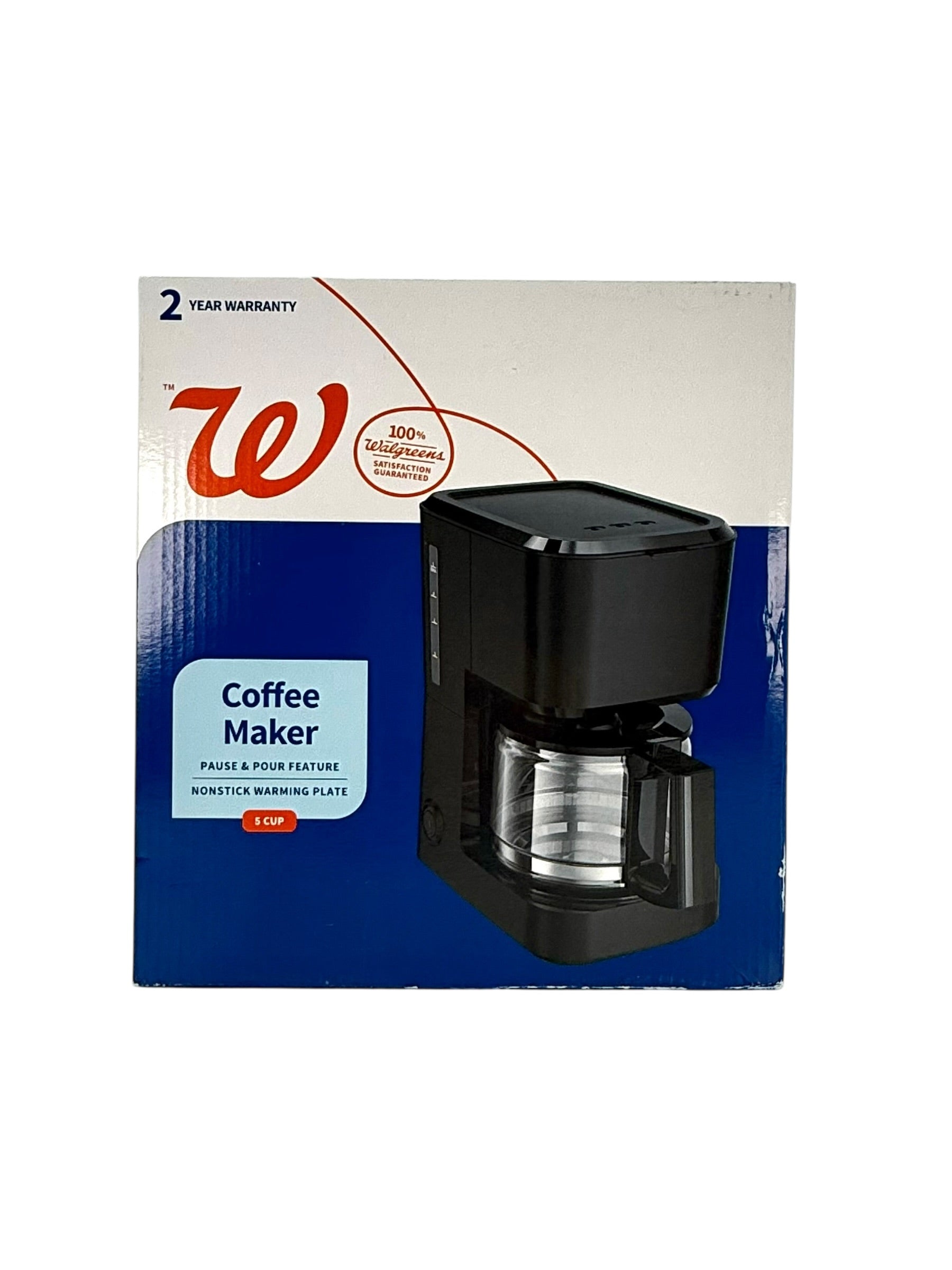 Coffee Maker, 5 Cup - Walgreens Brand