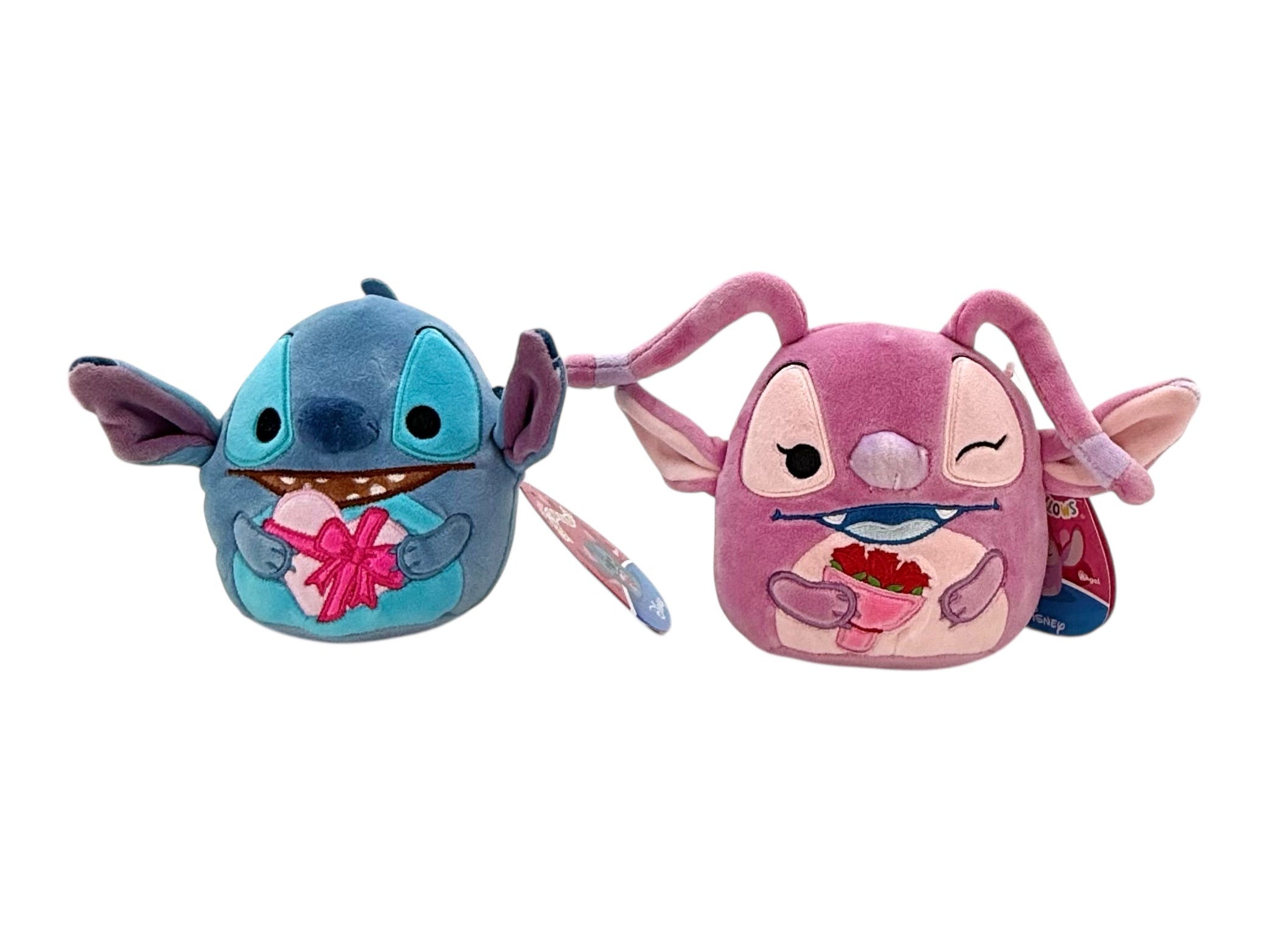 Squishmallows Disney Stitch & Angel 5" Plush - Assorted Styles