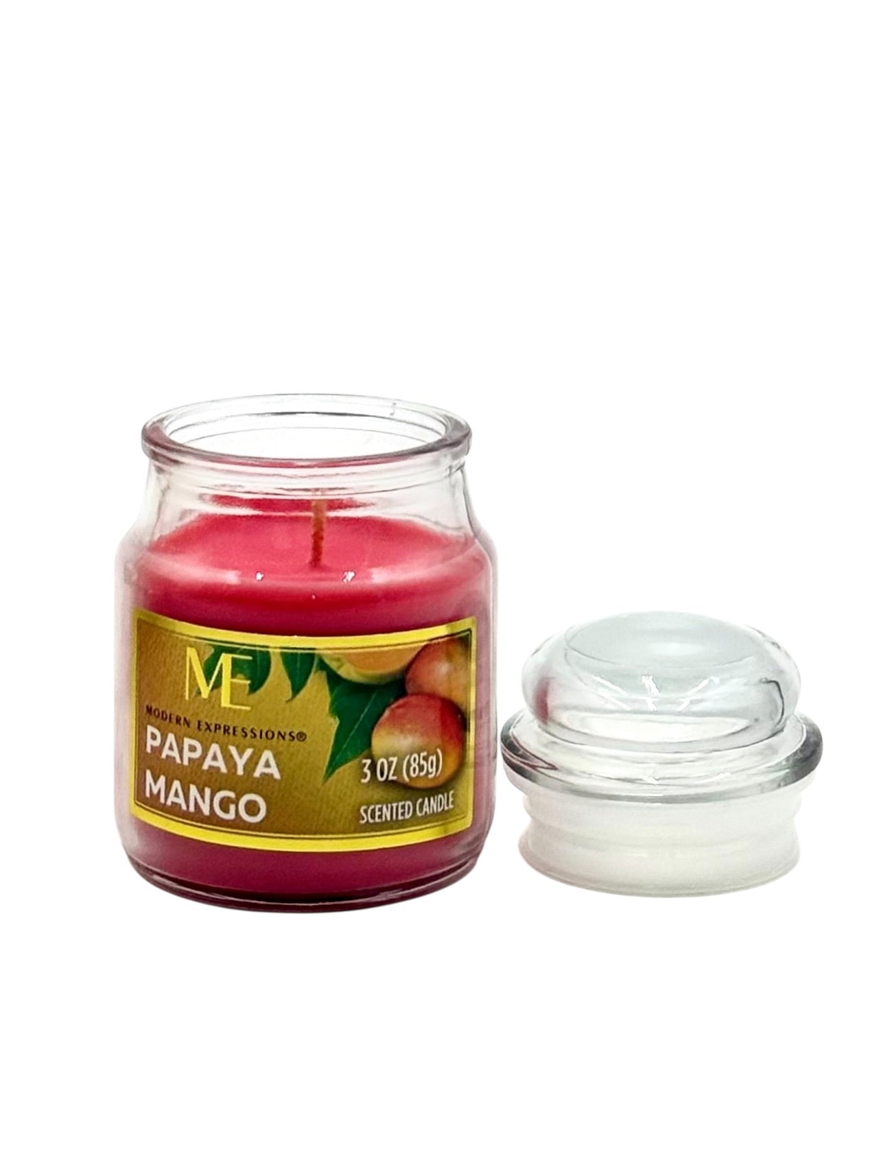 Scented Candle - 3 oz Jar with Lid -  Case of 4 Candles