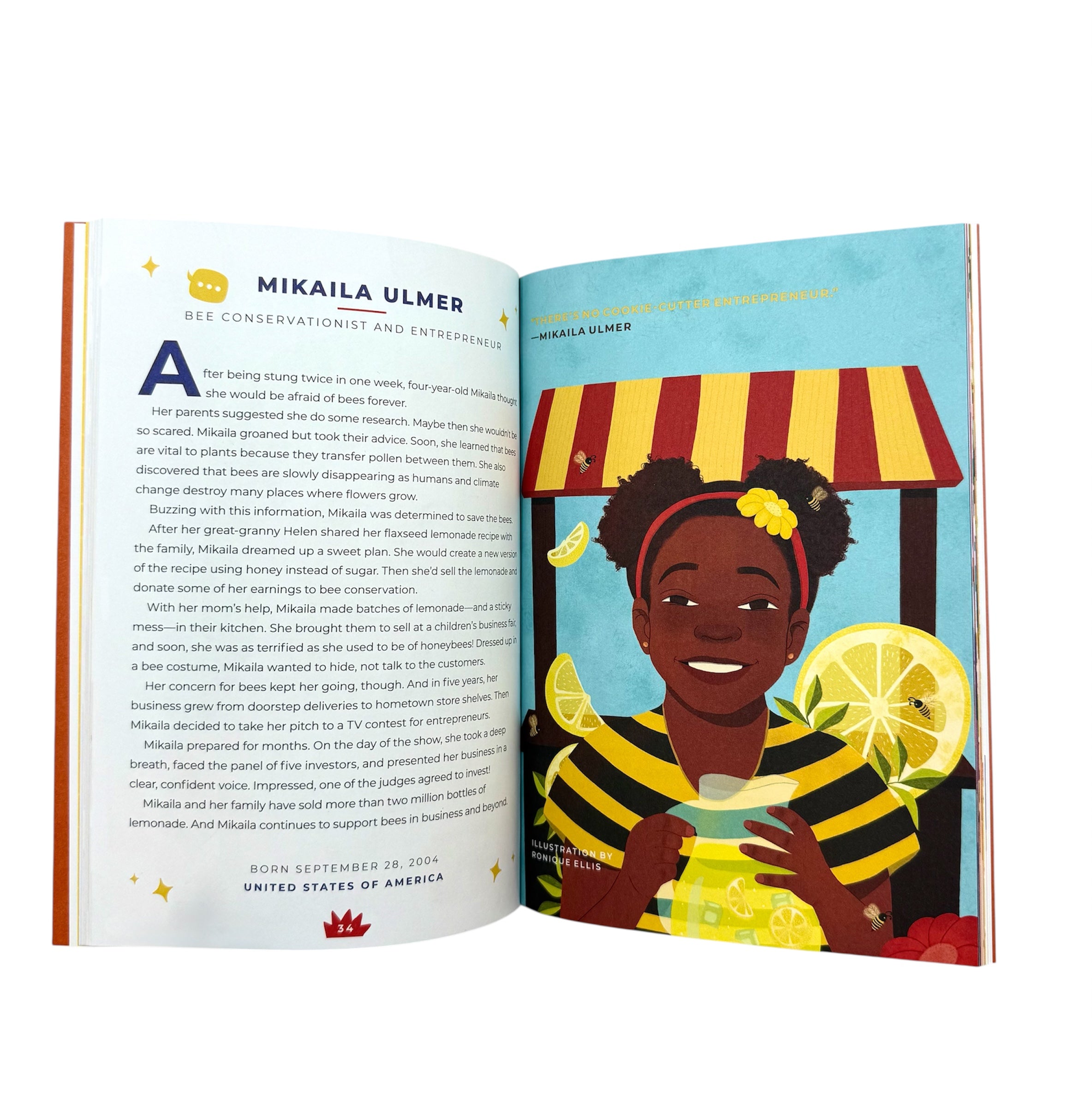 Awesome Entreprenueurs: 25 Takes of Women Building Businesses.  Rebel Girls Books. Case of 70 books.