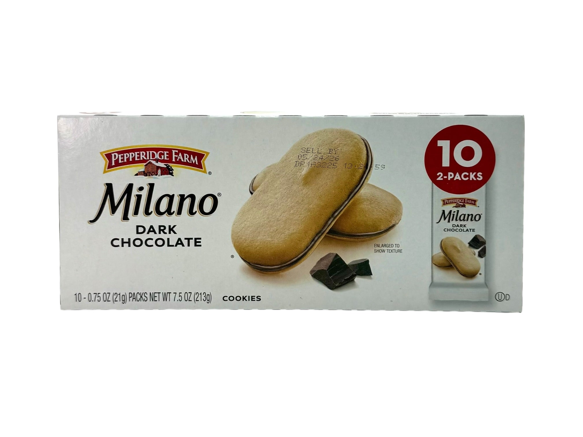 Pepperidge Farm Milano Dark Chocolate Cookies, Package of 10 2-Packs