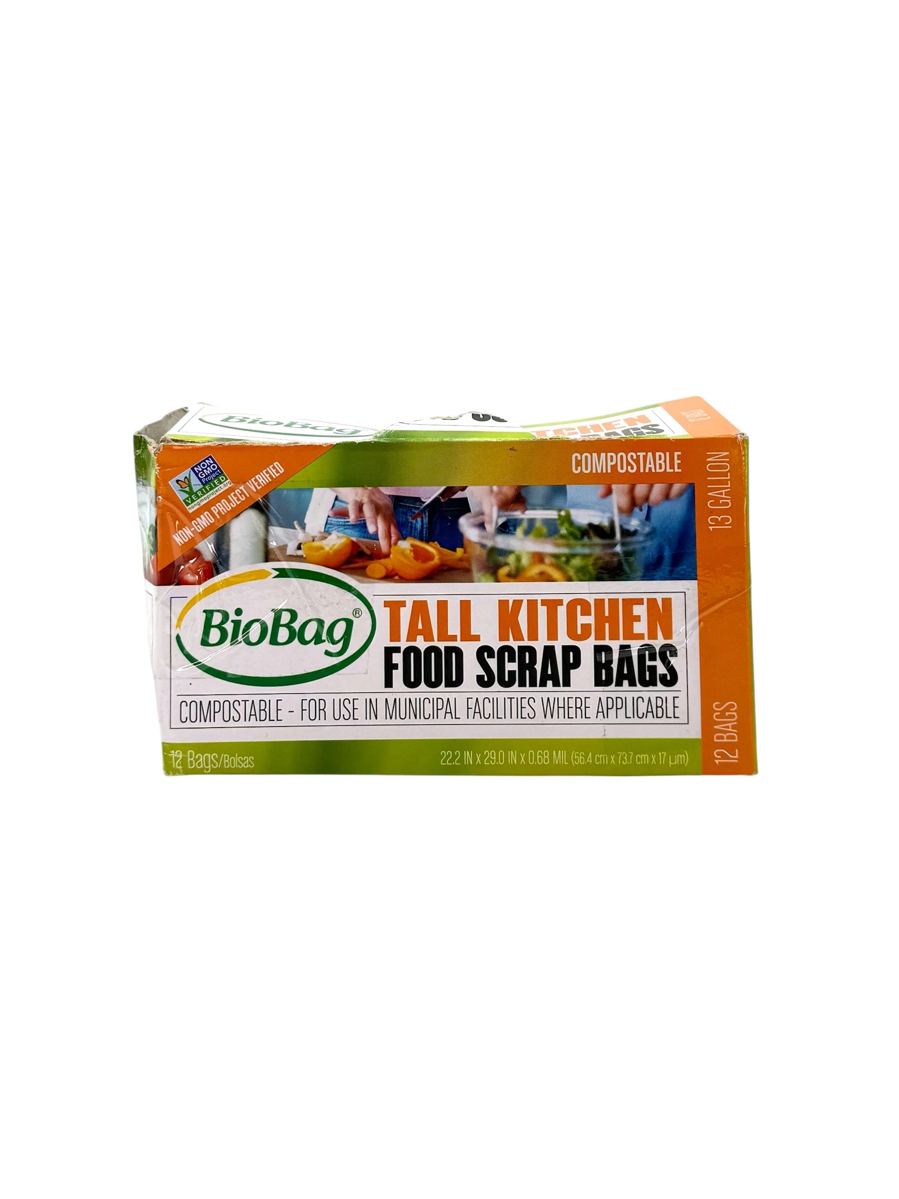 BioBag® Compostable Tall Kitchen Food Scrap Bags