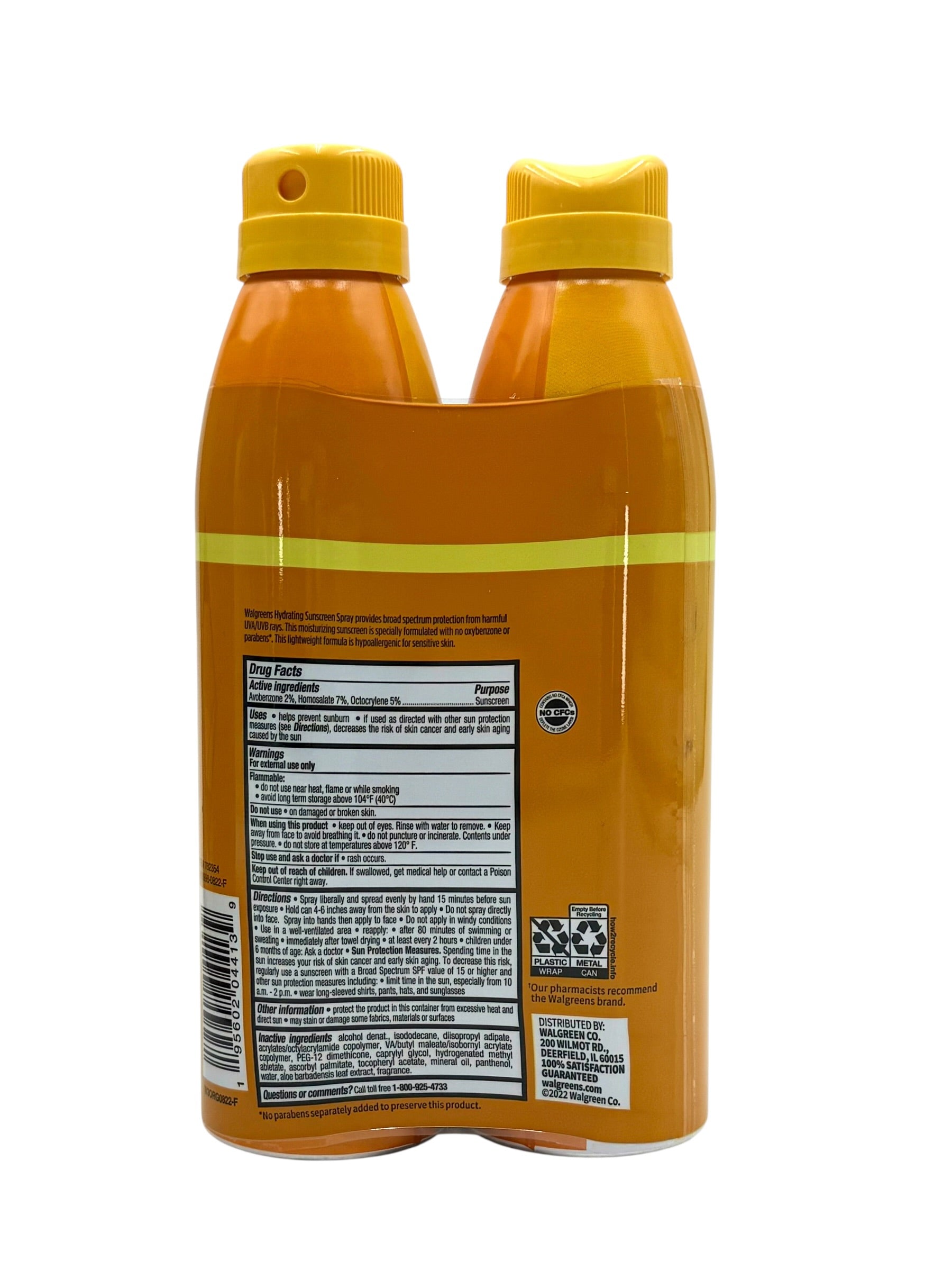 SPF 30 Hydrating Sunscreen, 5.5 oz. Spray Can
