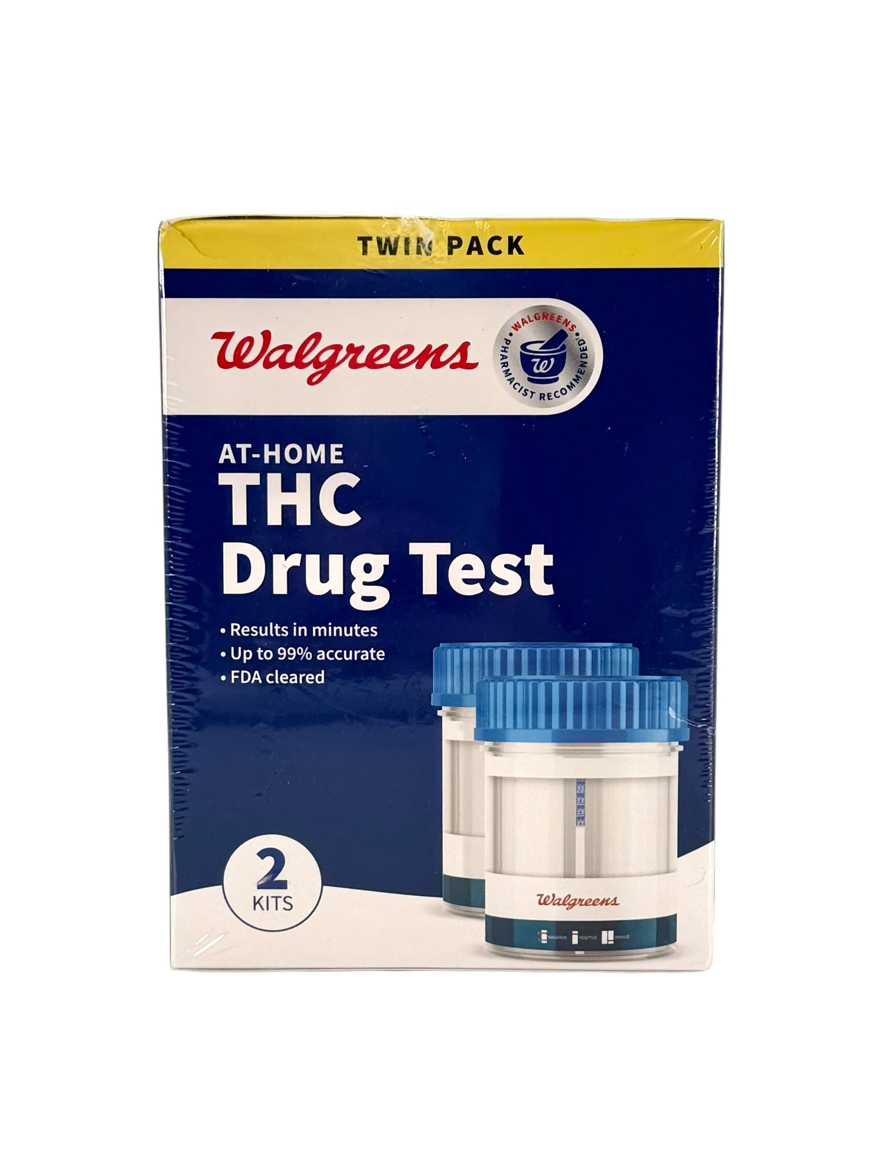 At-Home THC Drug Test, Pack of 2 Kits