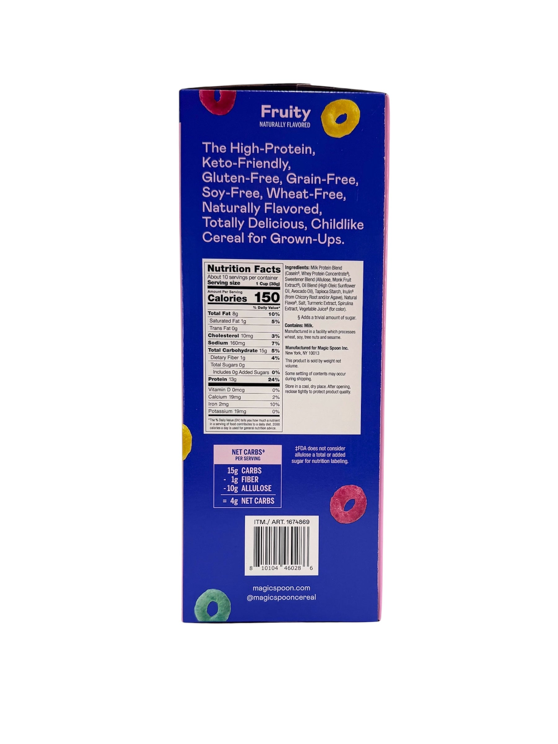 Magic Spoon Grain Free Cereal, 14 oz.