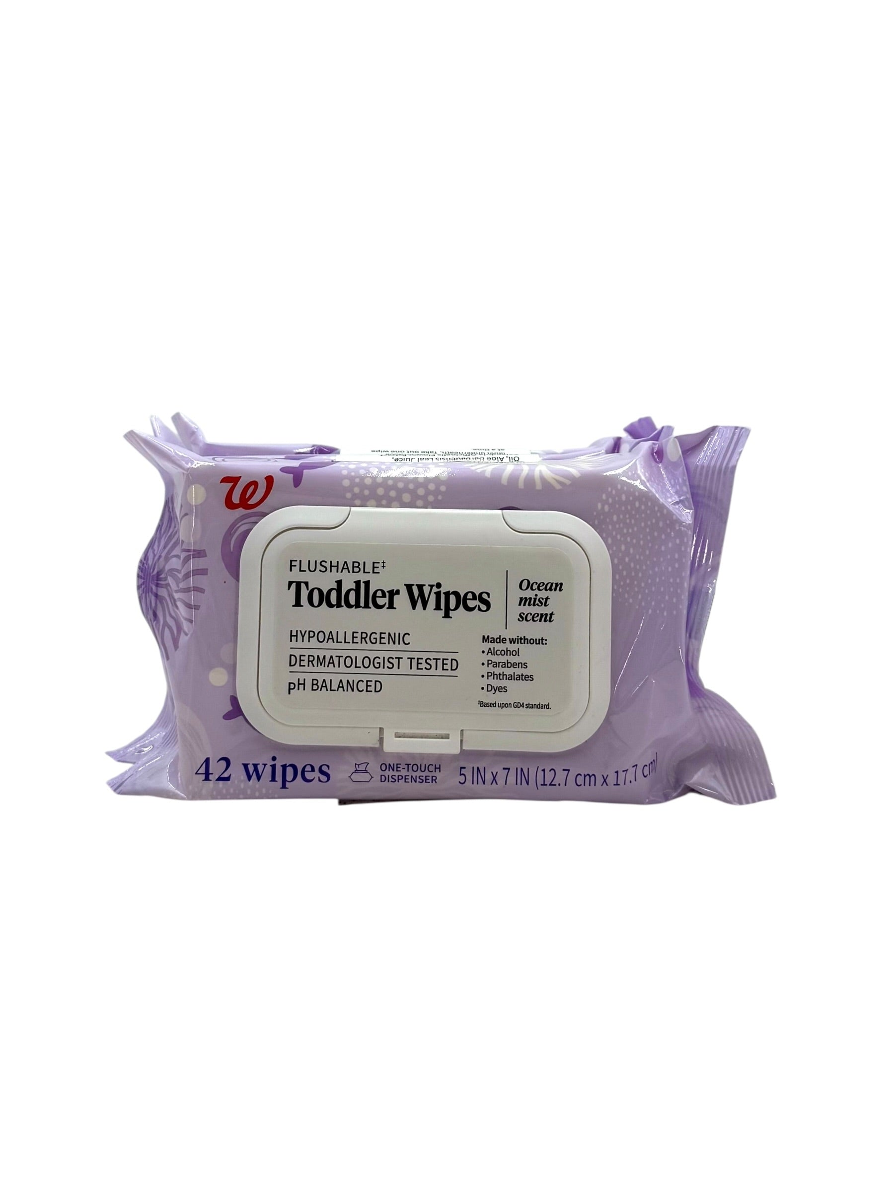Flushable Toddler Wipes, Pack of 42 Wipes - Bundle of 3 Packs