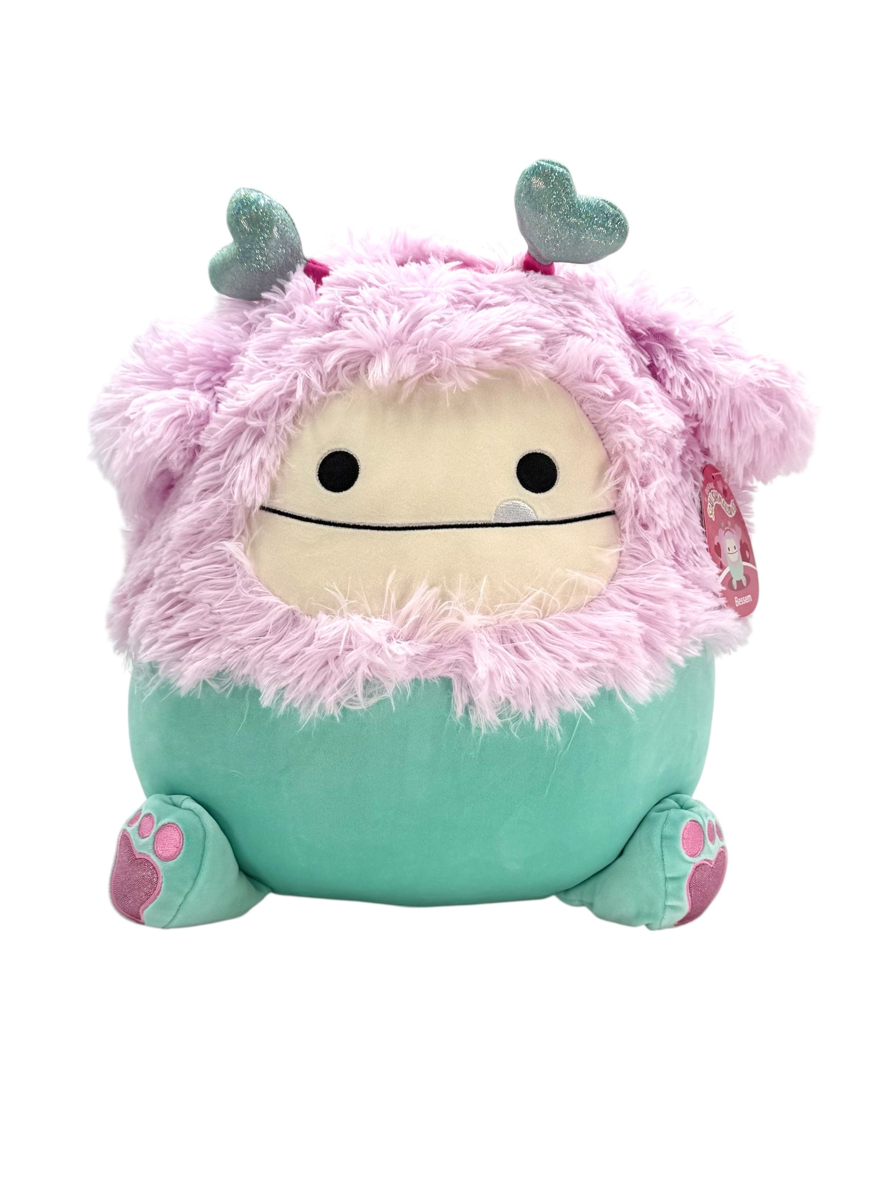 Plush 14 Inch Squishmallow Mint Bigfoot - Case of 4